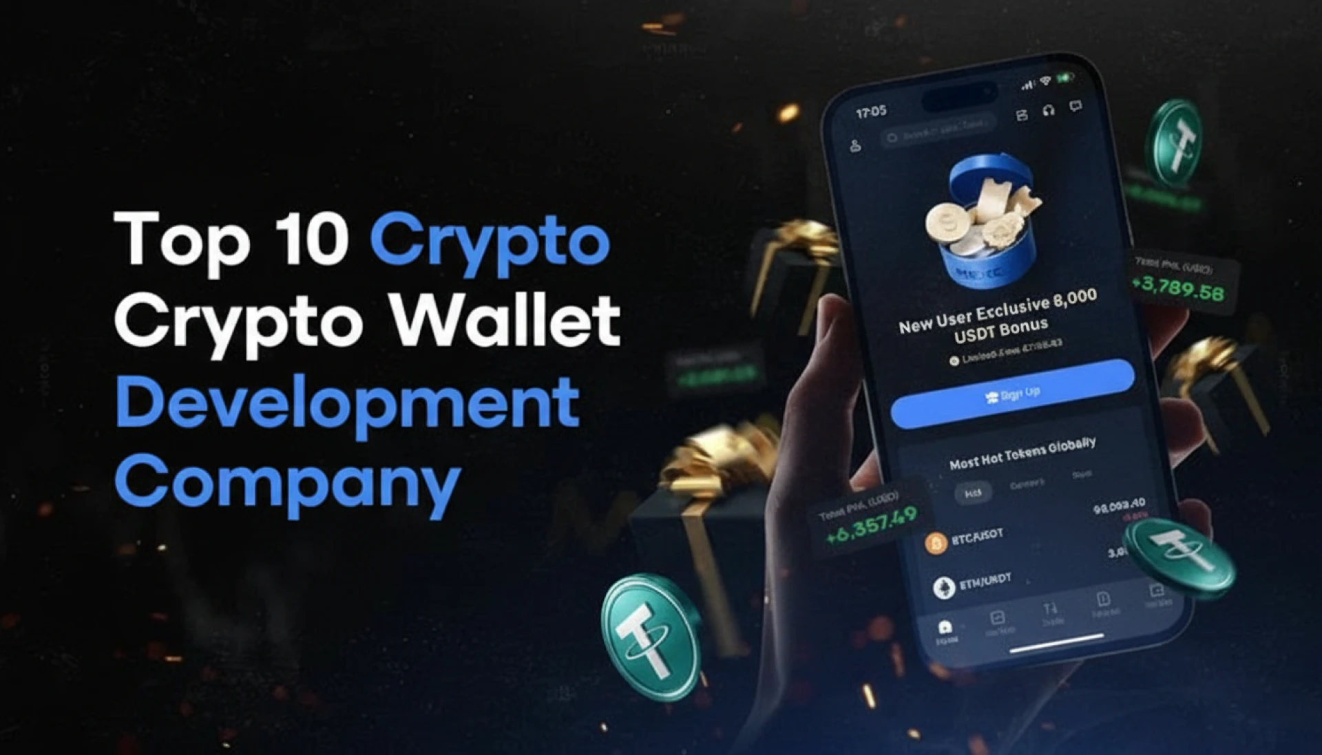 Top 10 Crypto Wallet Development Company Powering Secure Web3 Finance