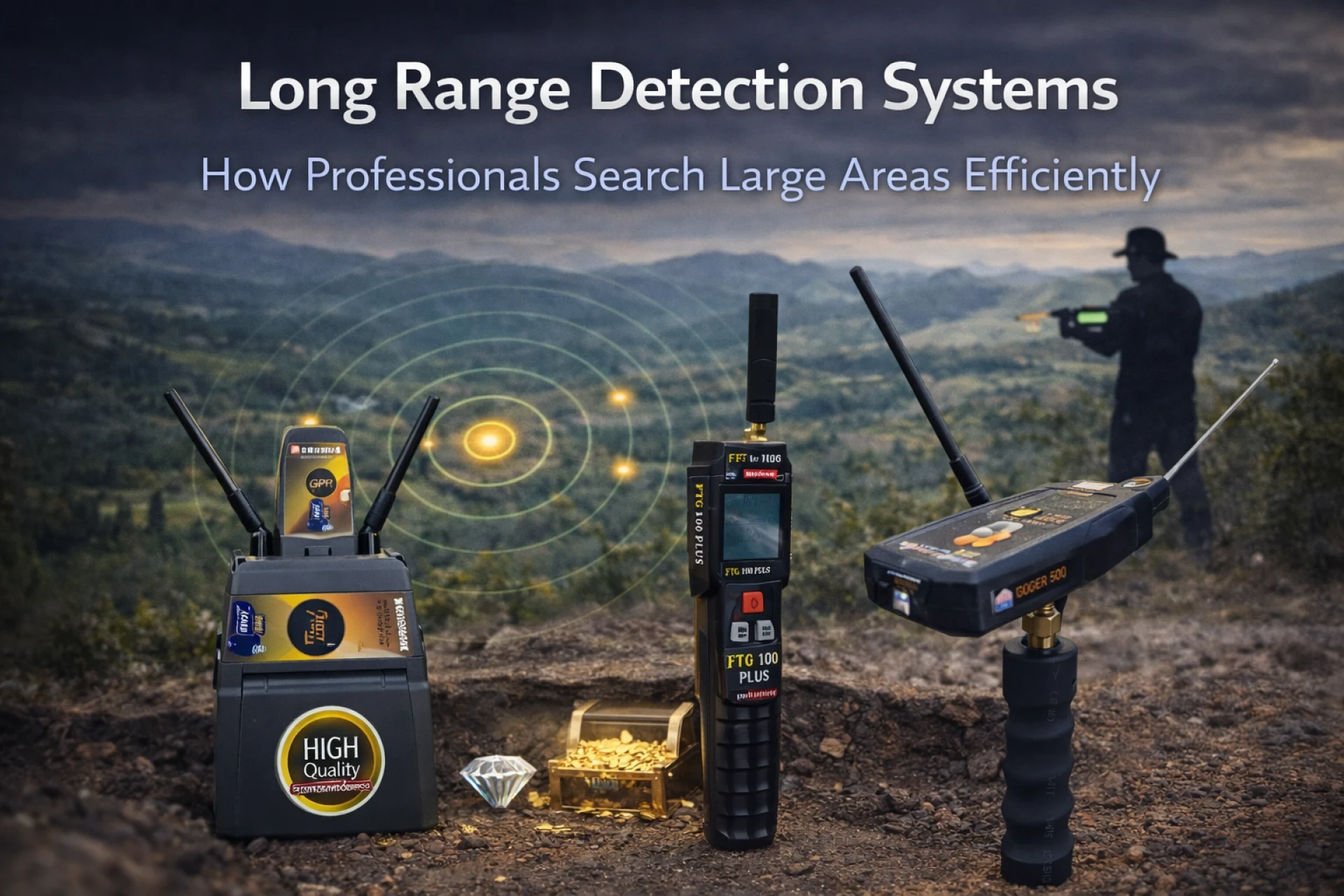 Long Range Detection Systems: How Professionals Search Large Areas Efficiently