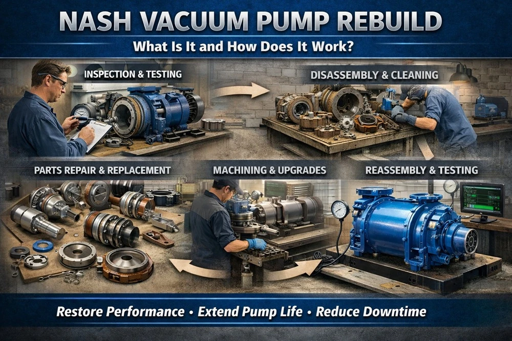 What Is a Nash Vacuum Pump Rebuild and How Does It Work?