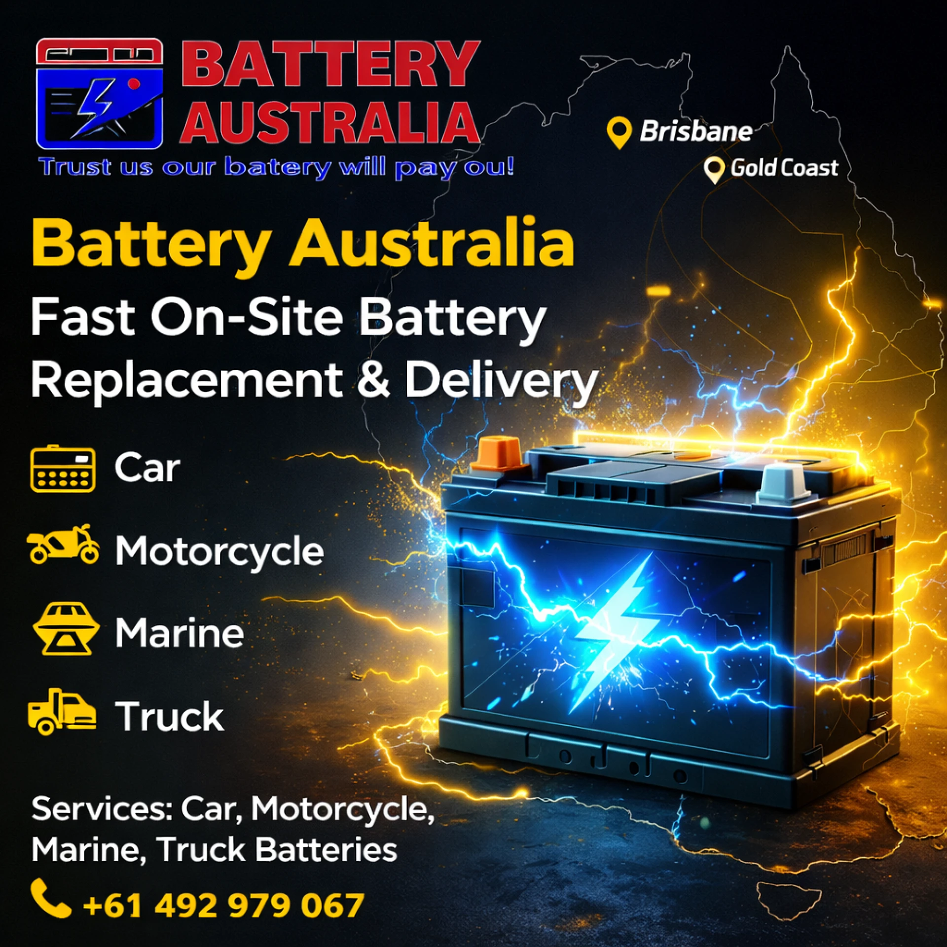 Reliable Car Battery Replacement Services in Brisbane, Australia