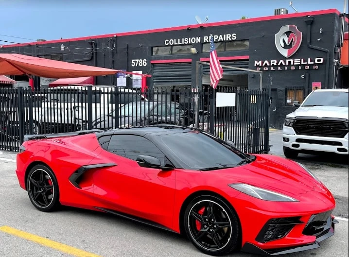 Maranello collision center - the best certified and approved auto body shop in Miami