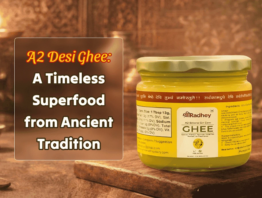 A2 Desi Ghee: A Timeless Superfood Rooted in Ancient Tradition