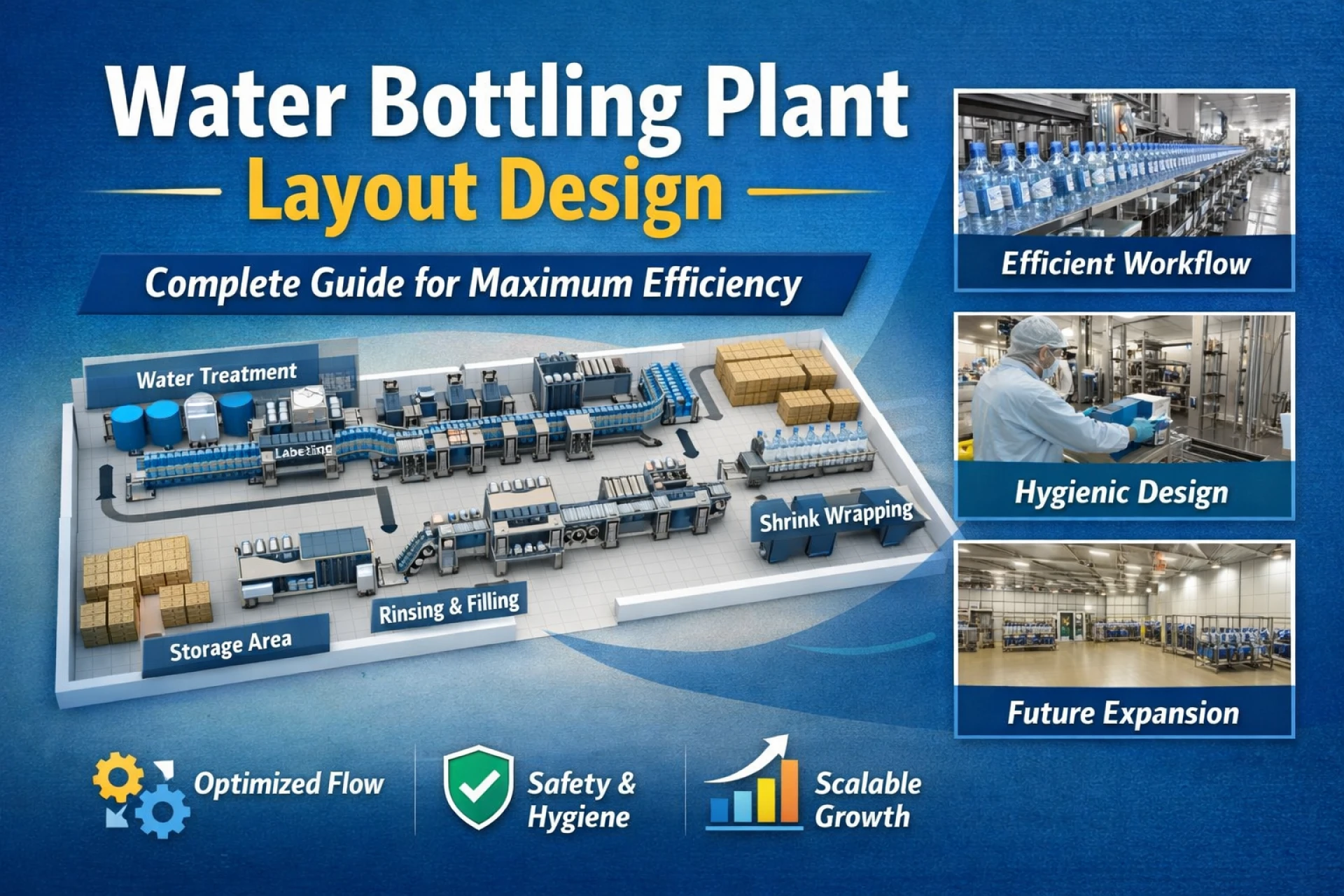 Water Bottling Plant Layout Design for Maximum Efficiency: Complete Guide