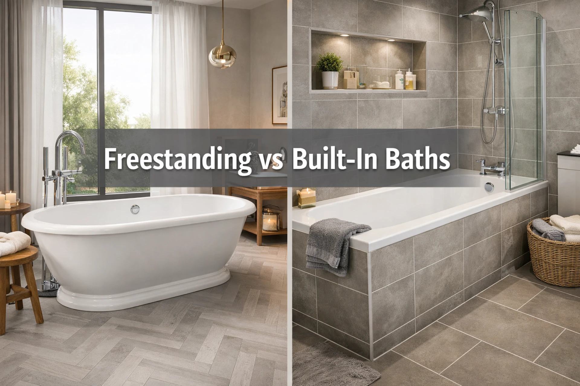 Freestanding vs. Built-In Baths: Which One Should You Choose for Your Home?