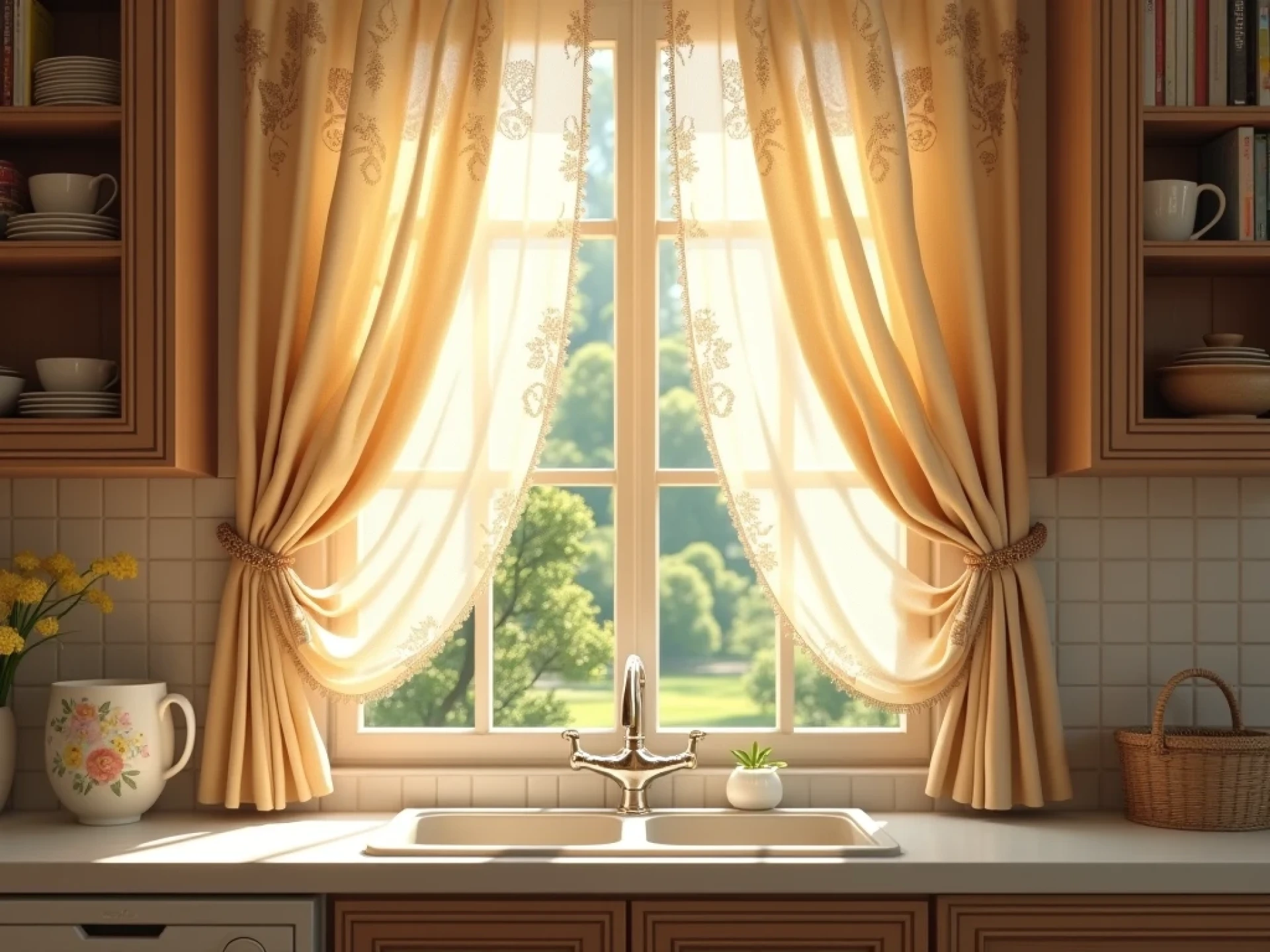 Why Kitchen Curtains Installation in UAE Matters for Daily Use