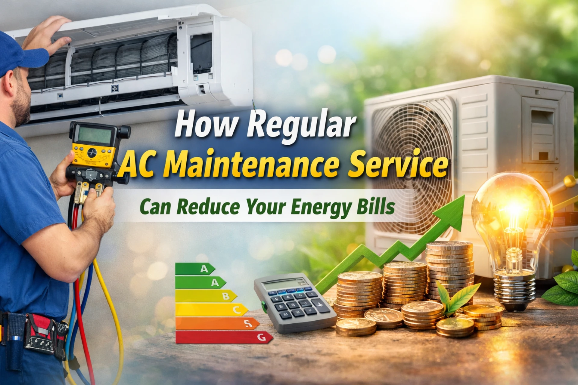 How Regular AC Maintenance Service Can Reduce Your Energy Bills
