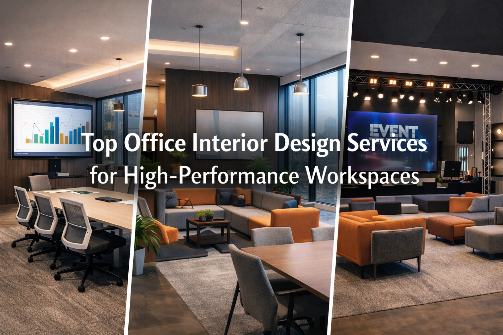 Top Office Interior Design Services for High-Performance Workspace