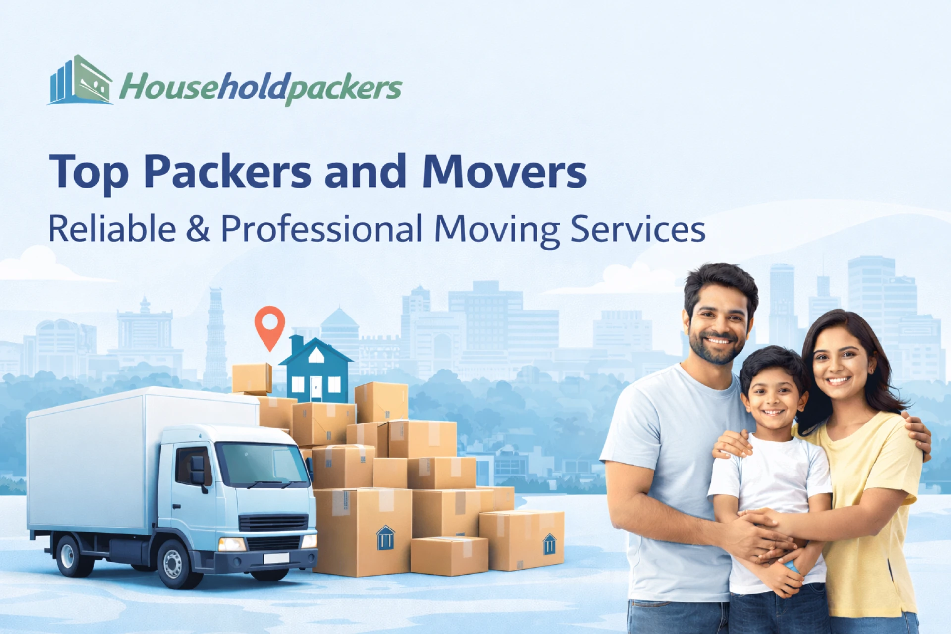 Top Packers and Movers: Your Trusted Partner for Safe and Easy Relocation