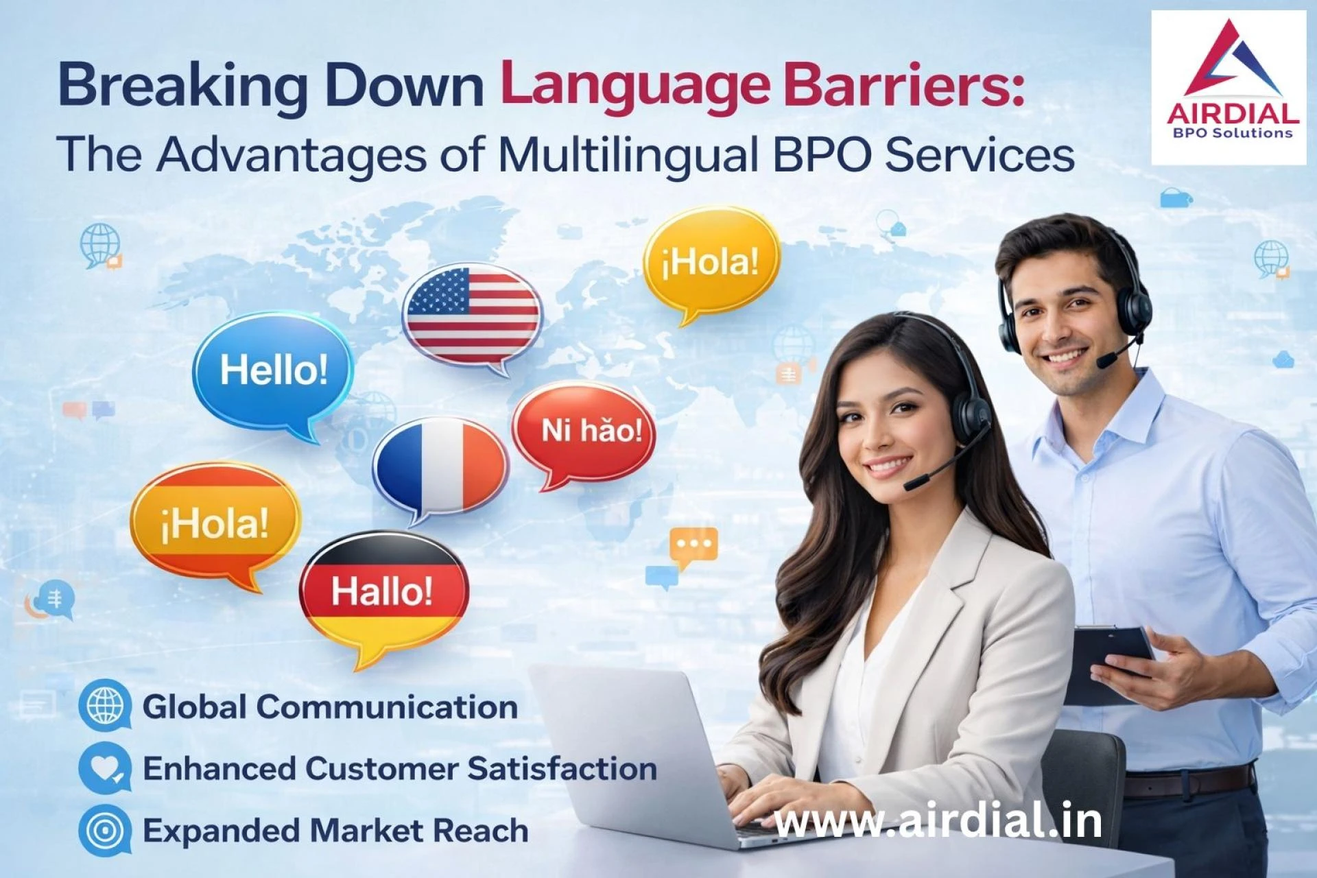 Breaking Down Language Barriers: The Advantages of Multilingual BPO Services