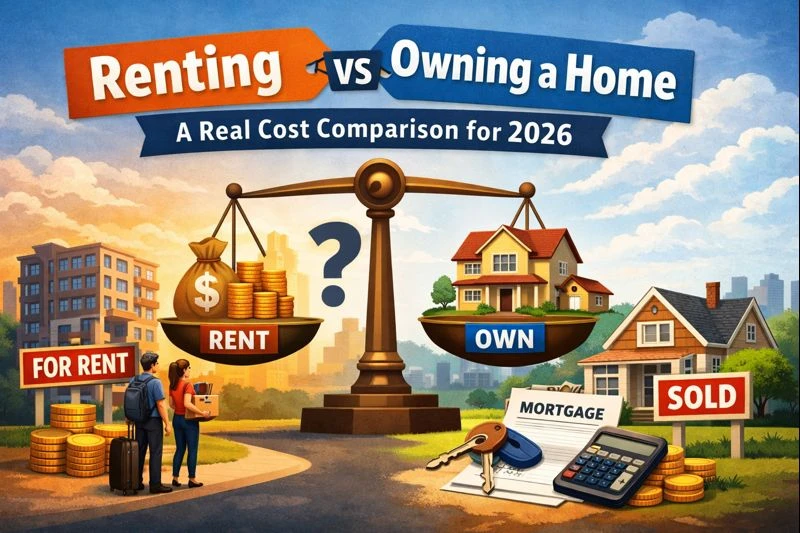 Renting vs Owning a Home: A Real Cost Comparison for 2026