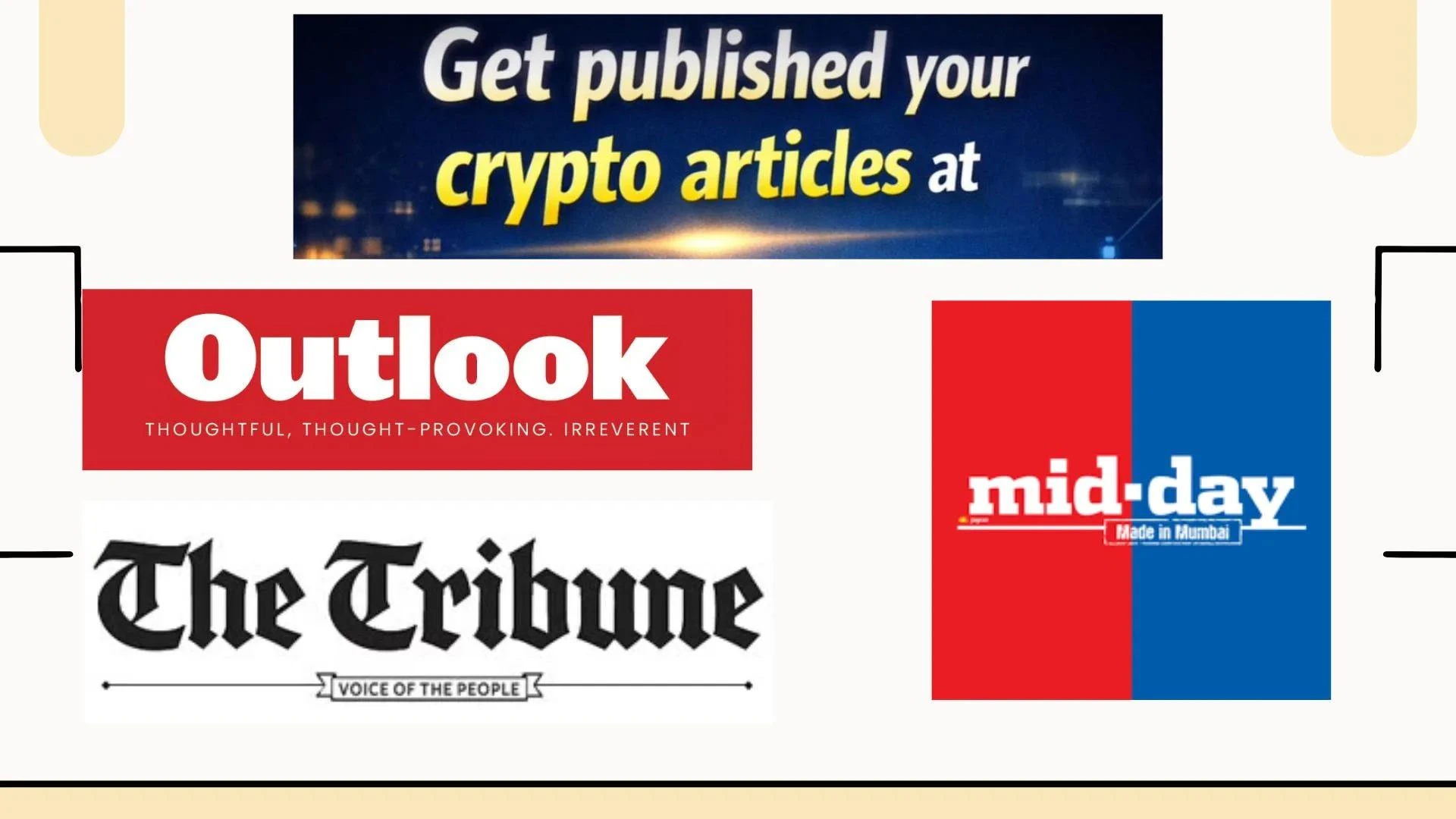 Why Outlook India and Tribune India Are Among the Most Preferred Platforms for Crypto Guest Posting