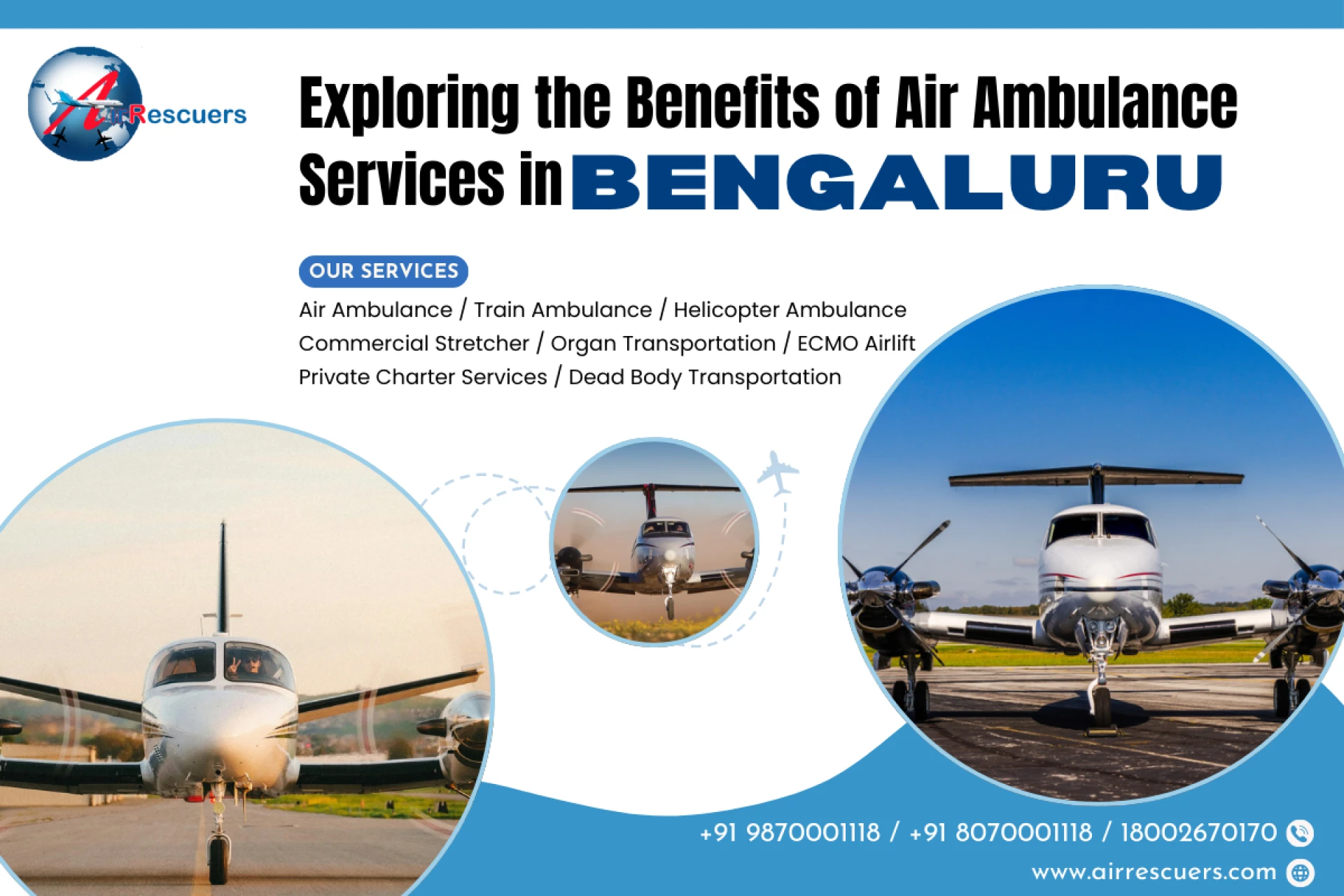 Exploring the Benefits of Air Ambulance Services in Bengaluru