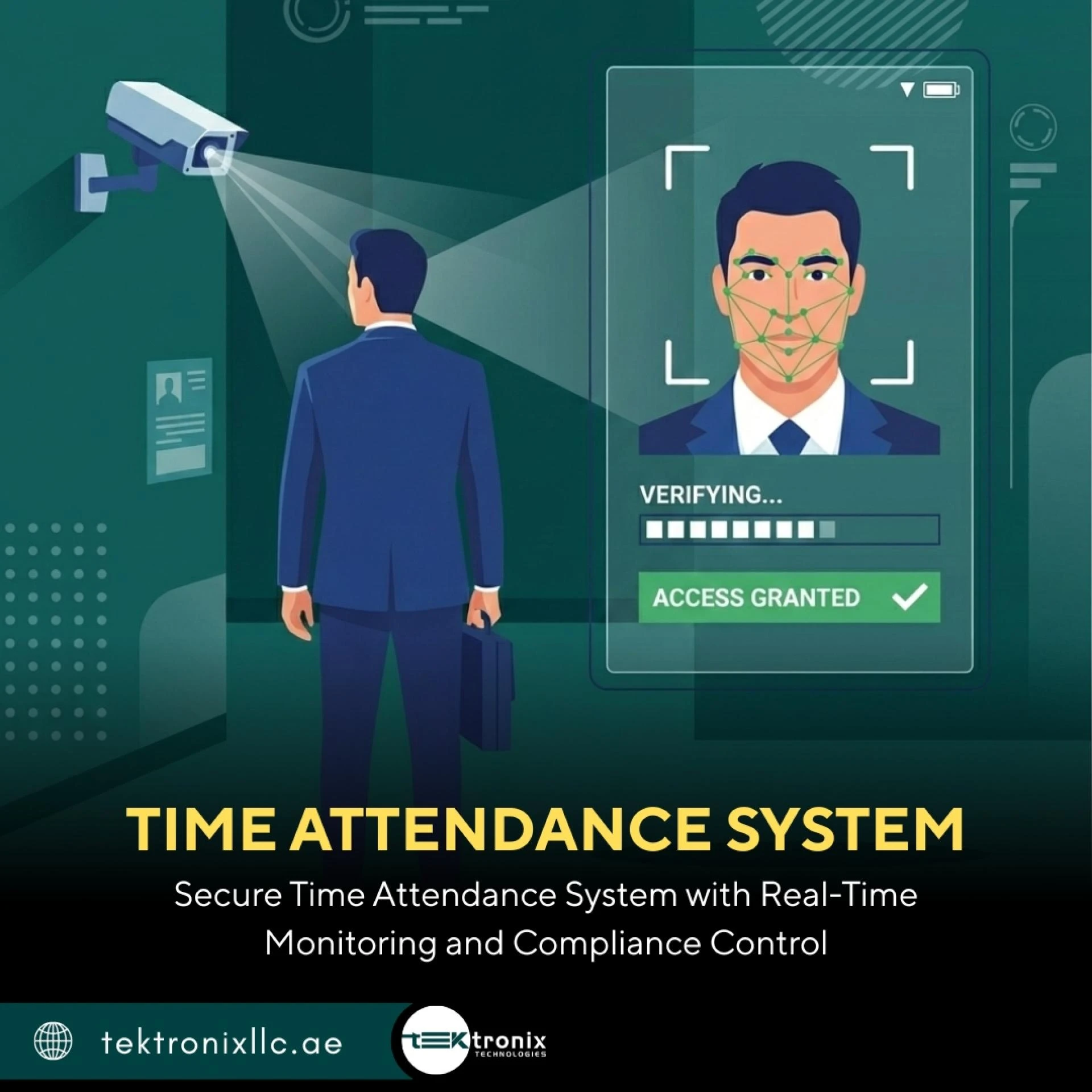 FaceID Attendance: Secure UAE Workforce Tracking