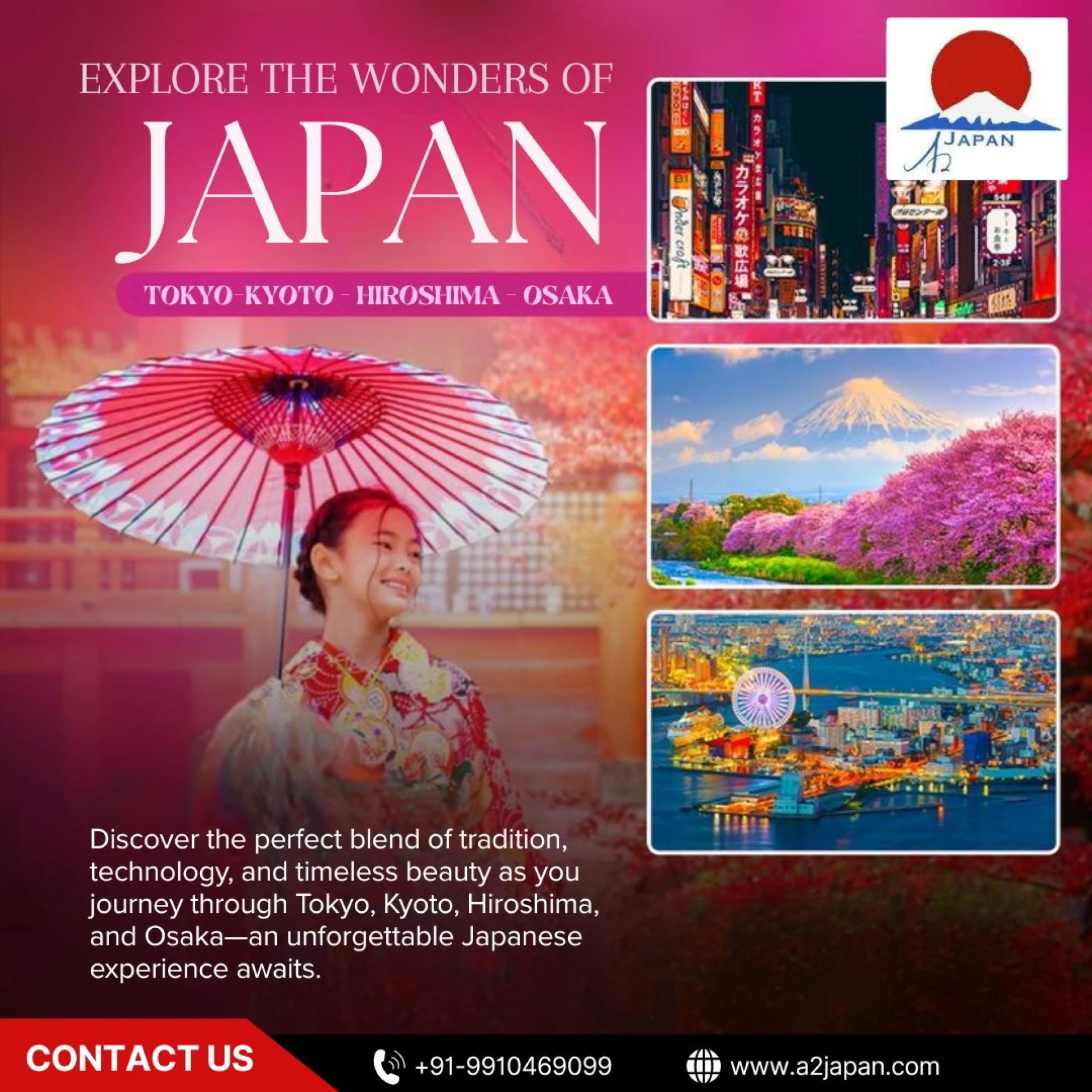 Japan Tours from Chennai: Discover an Unforgettable Journey with A2 Japan