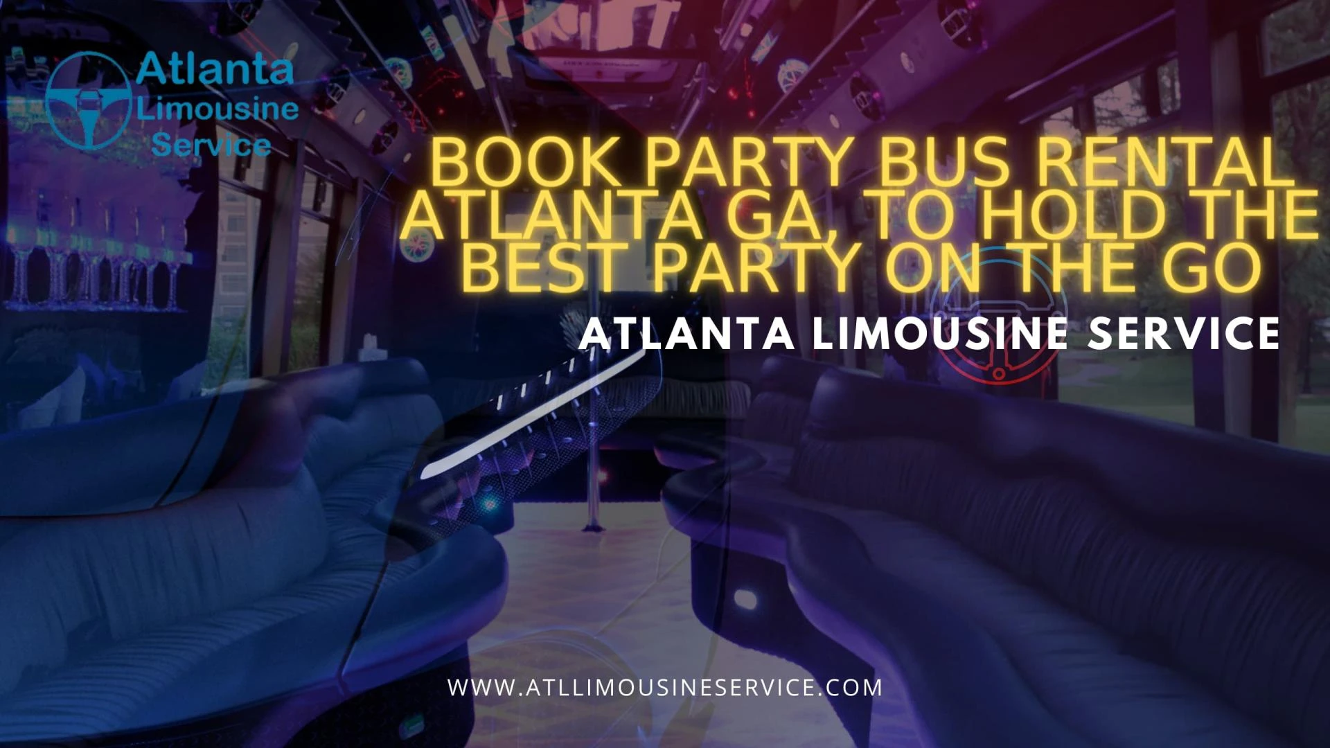Book Party bus rental Atlanta GA, to hold the best party on the go