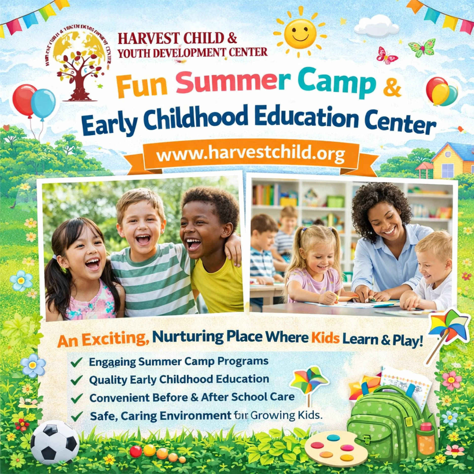 A Place Where Children Learn, Grow, and Feel at Home