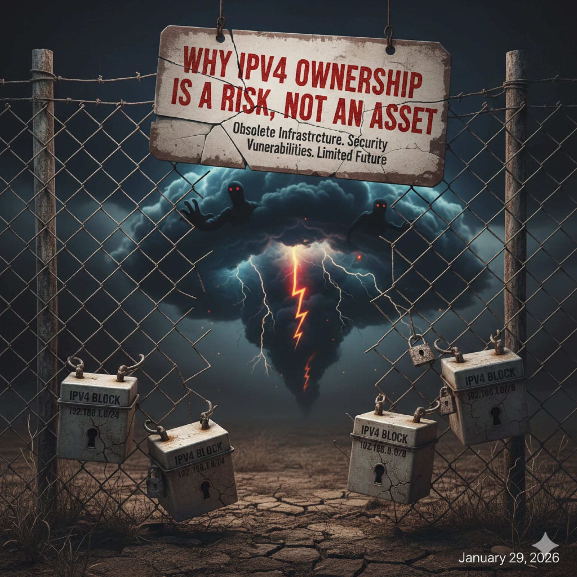 Why IPv4 Ownership is a Risk, Not an Asset