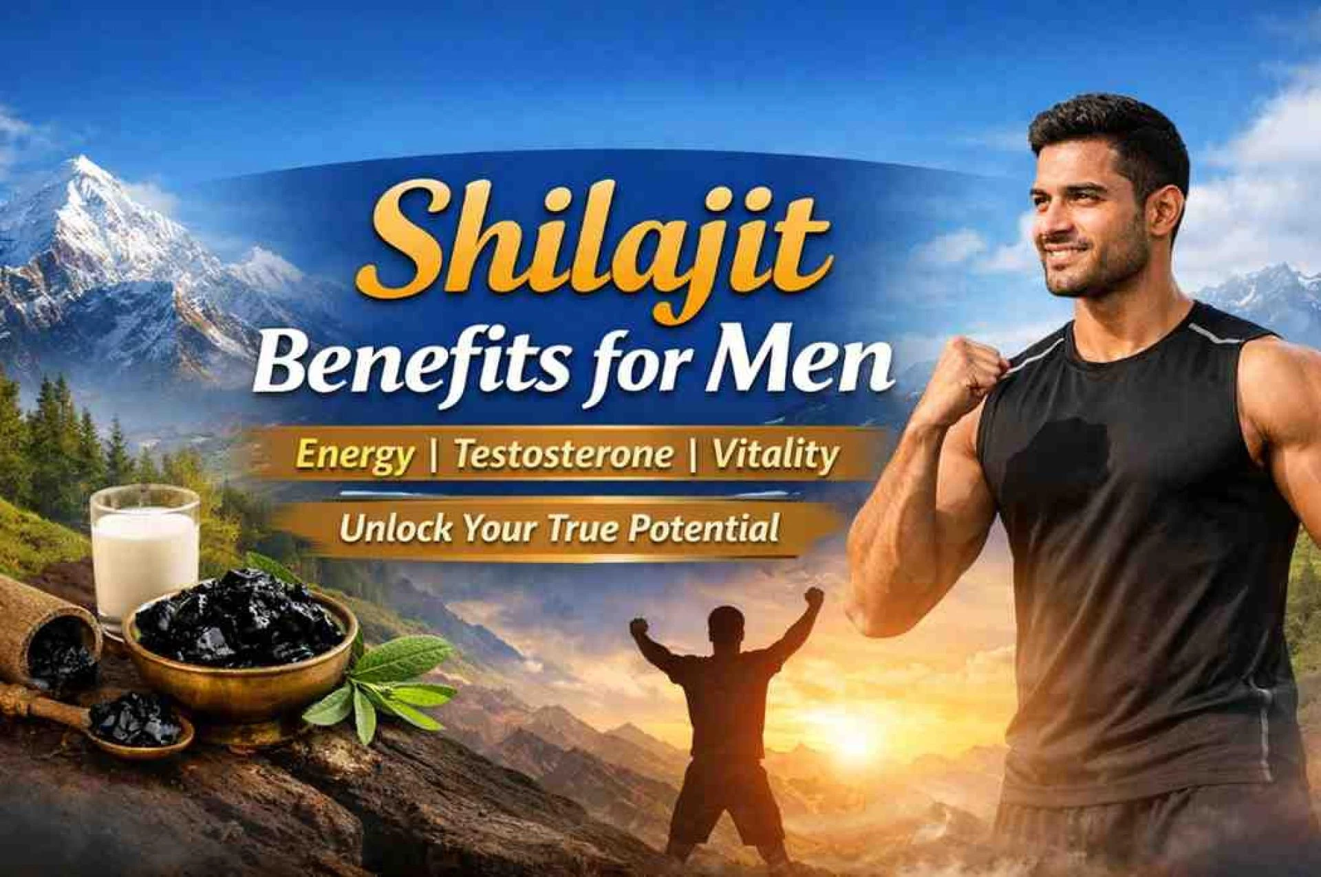 Shilajit Benefits for Men: A Complete Guide to Energy, Strength, and Vitality