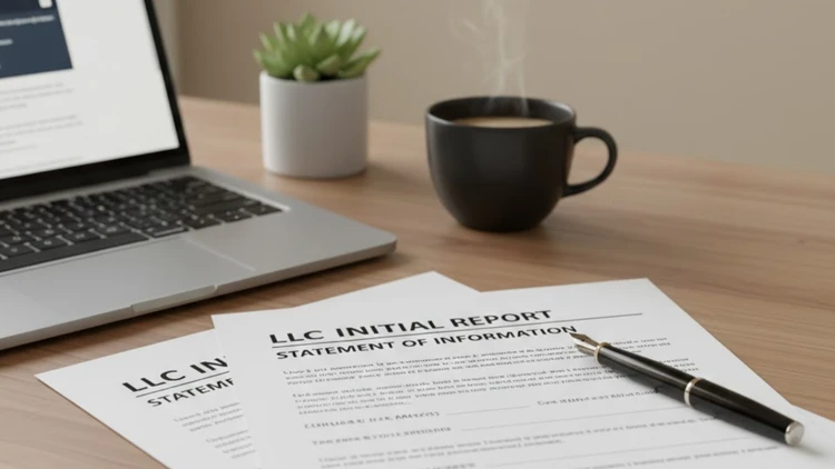 What Is An Intitial Report For An Limited Liability Corporation?