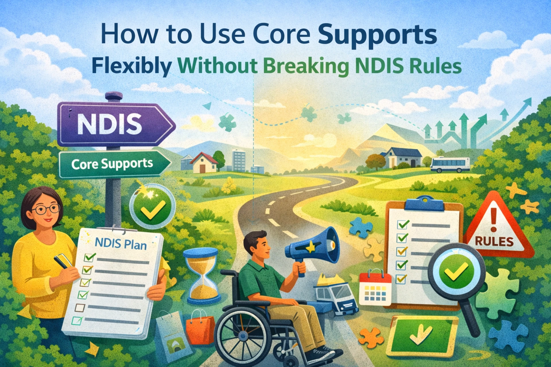 How to Use Core Supports More Flexibly Without Breaking NDIS Rules