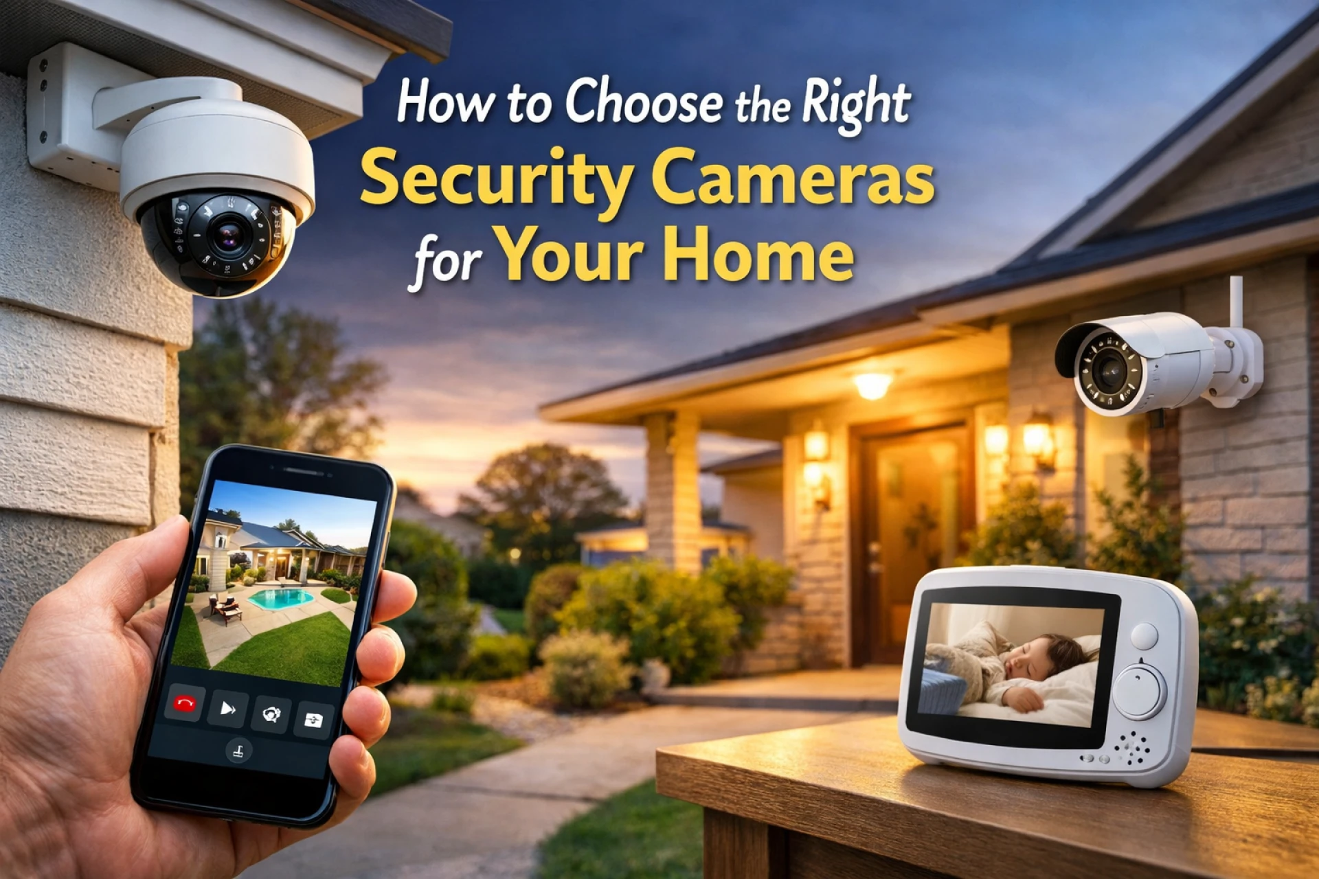 A Complete Guide to Choosing Security Cameras for Your Home