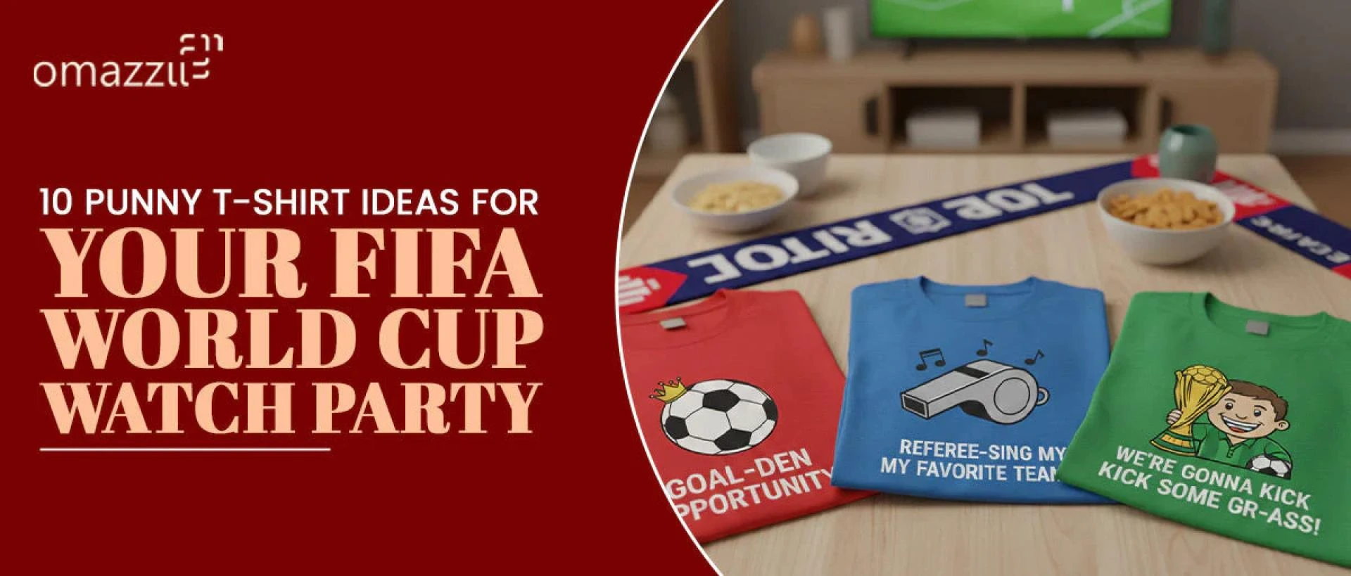 10 Punny T-Shirt Ideas for Your FIFA World Cup Watch Party
