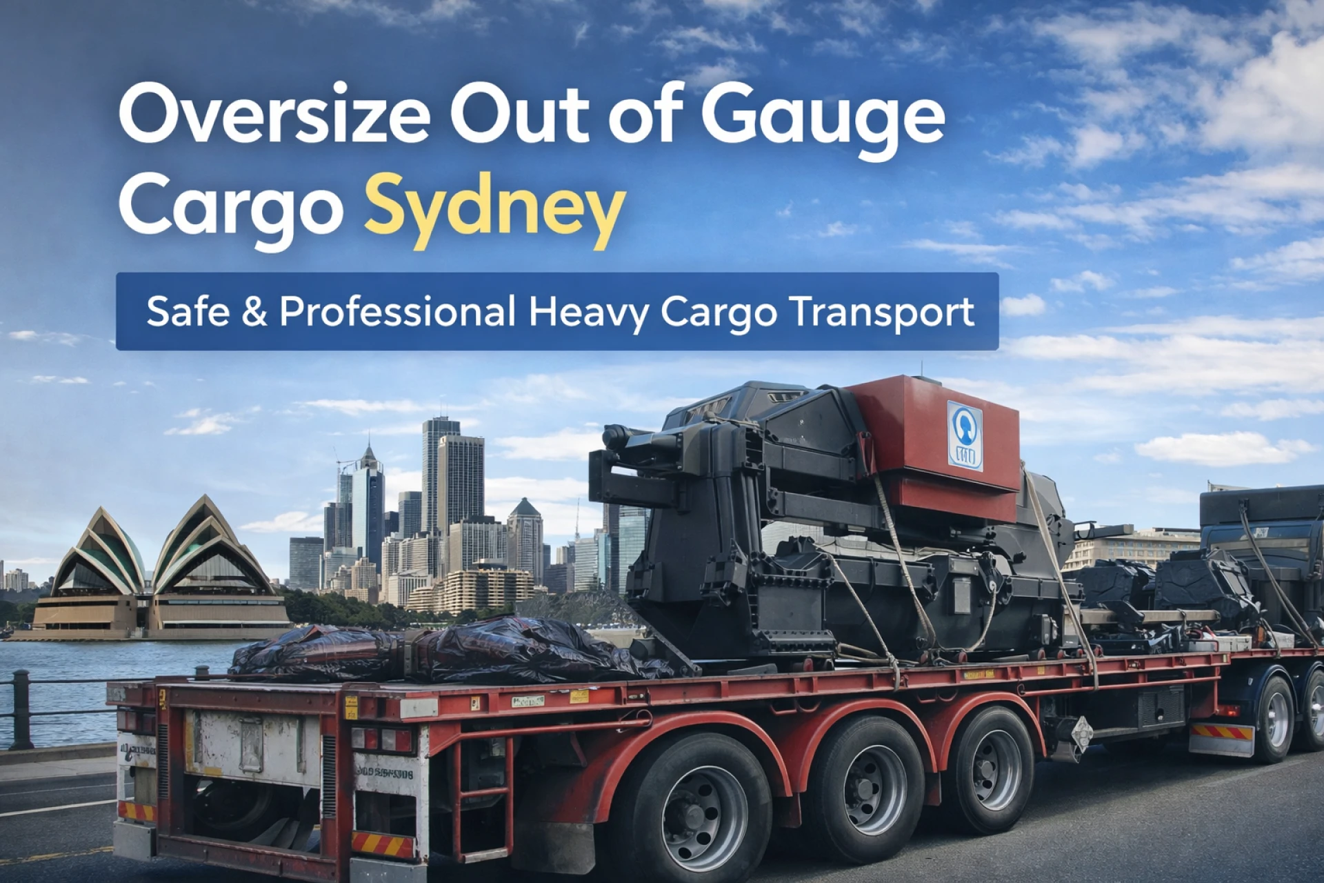 Oversize Out of Gauge Cargo Sydney — Safe Heavy Cargo Transport