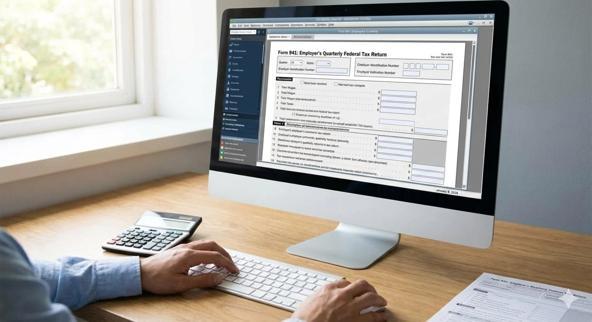 How QuickBooks Helps You File Form 941 on Time