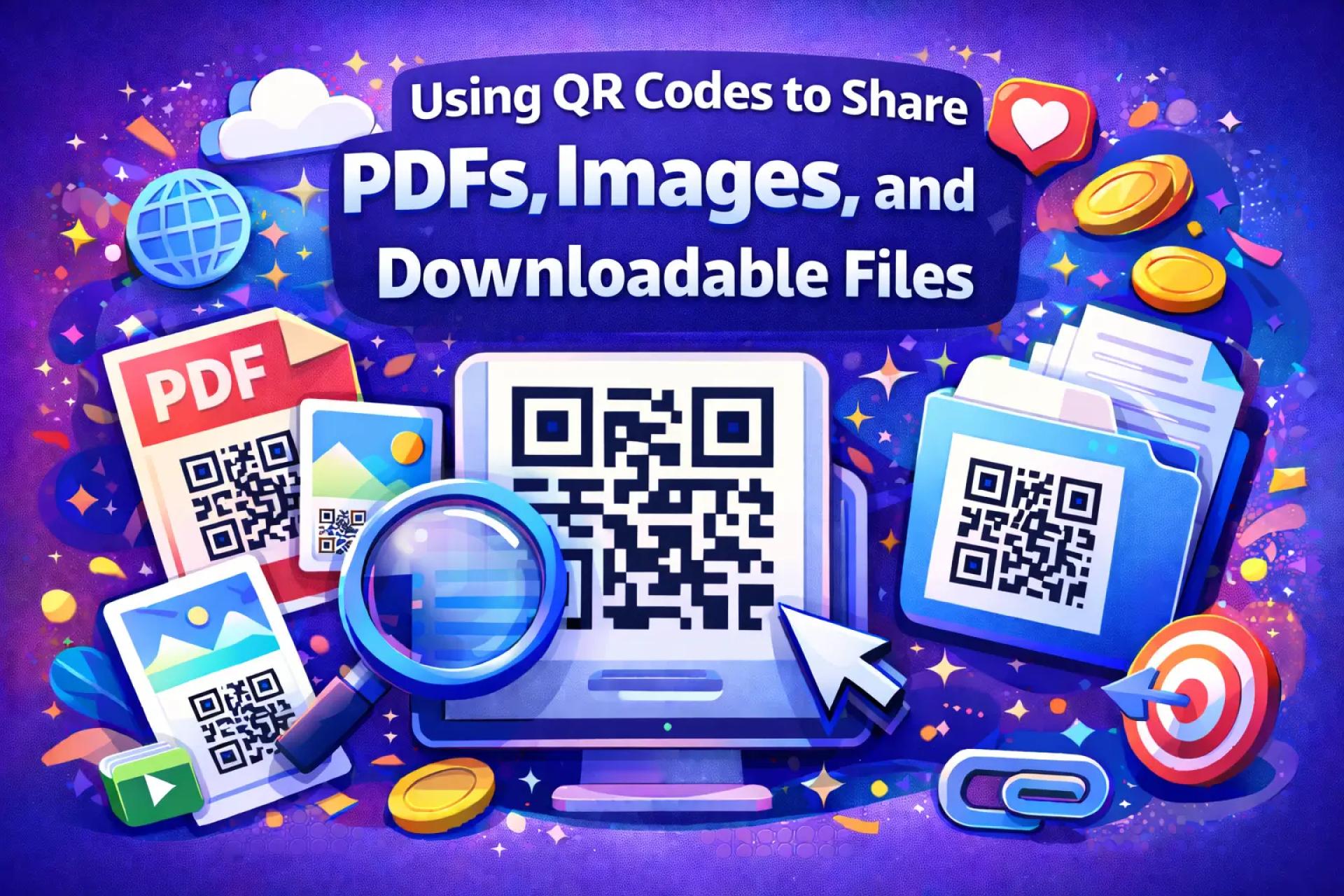 Using QR Codes to Share PDFs, Images, and Downloadable Files