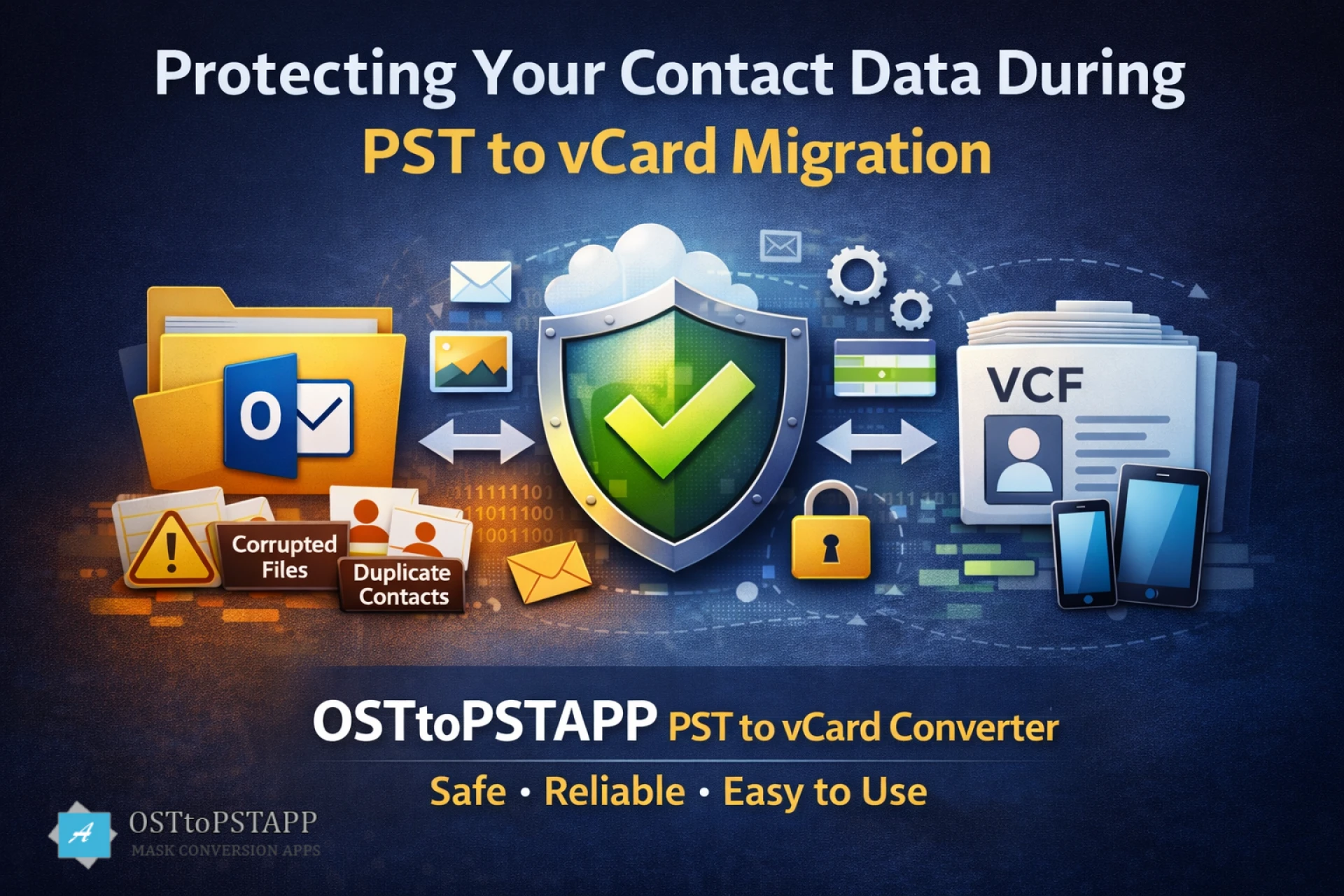 Protecting Your Contact Data During PST to vCard Migration