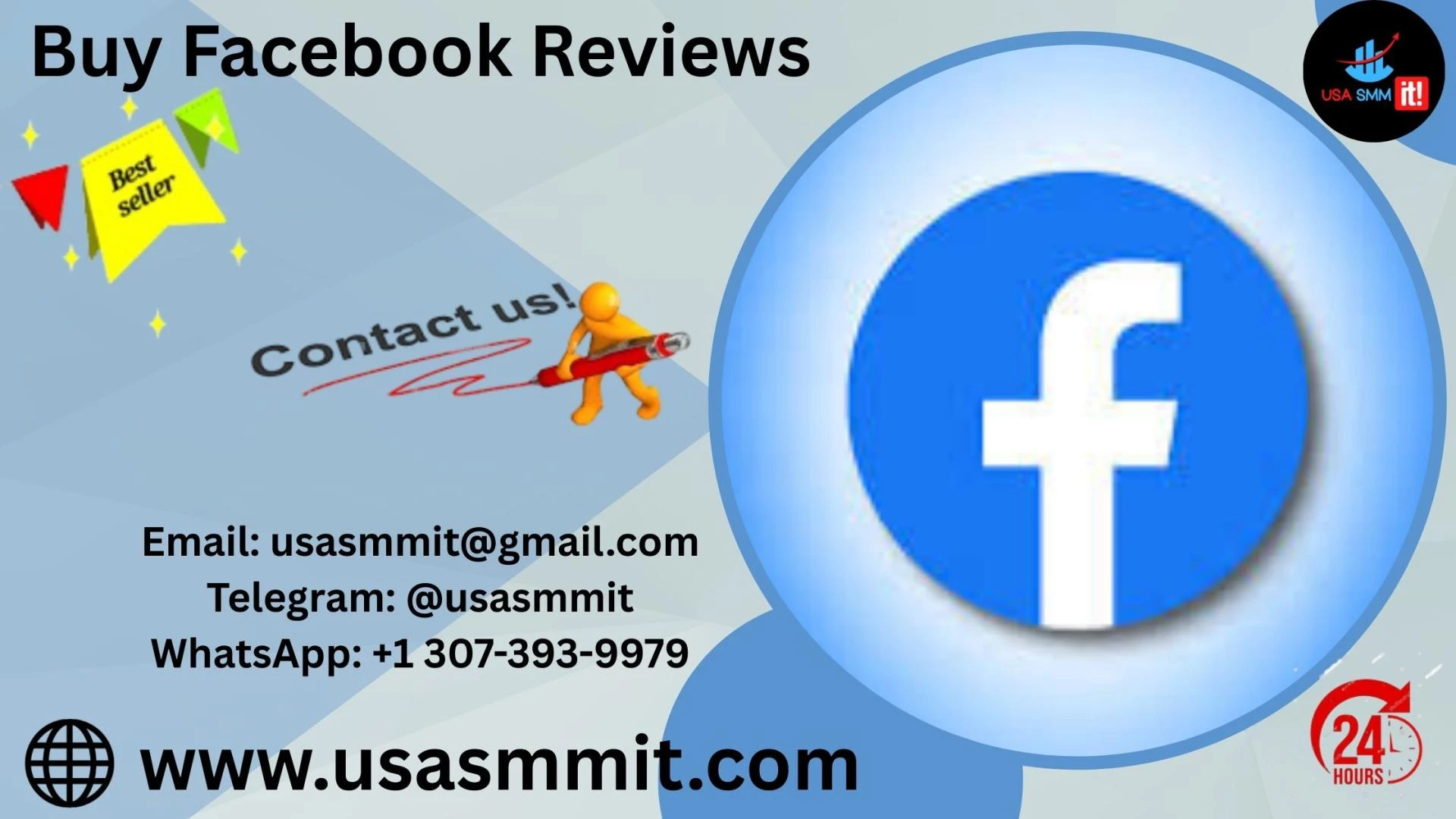 Buy Facebook Reviews Safely & Ethically | USASMMIT