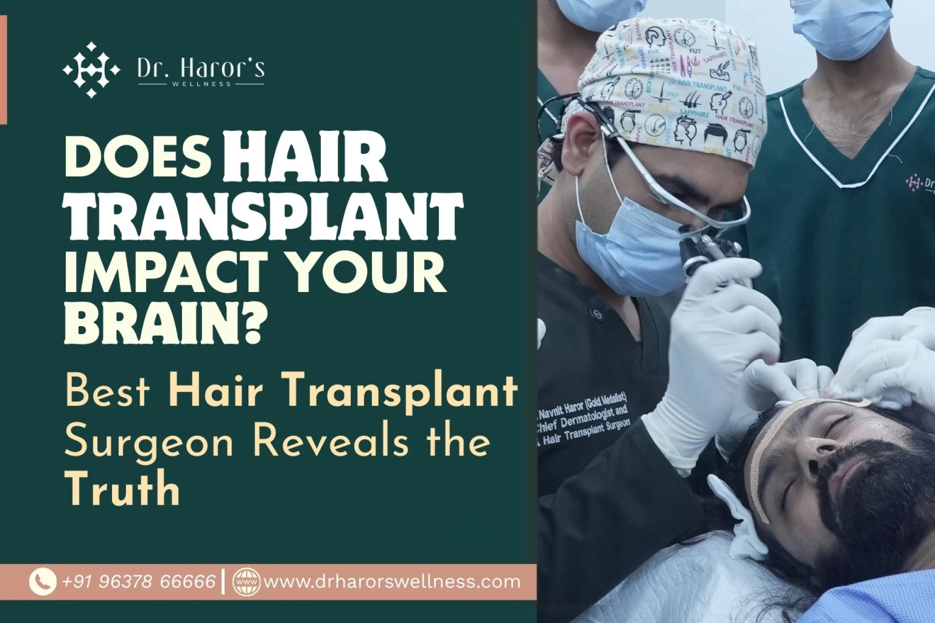 Does Hair Transplant Impact Your Brain? Best Hair Transplant Surgeon Reveals the Truth