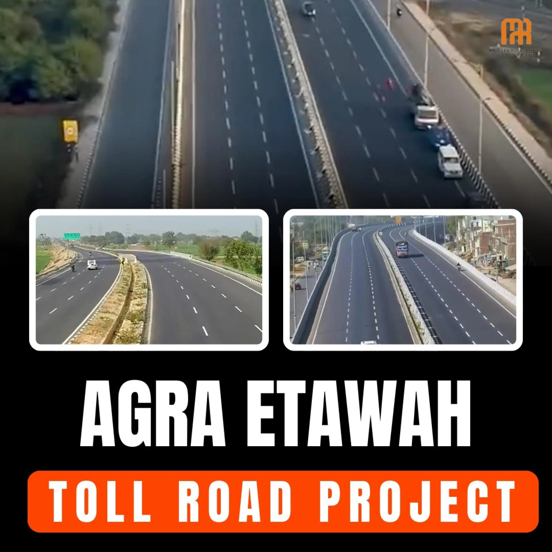 Stress-Free Travel Maintained Along the Agra Etawah Toll Road Project