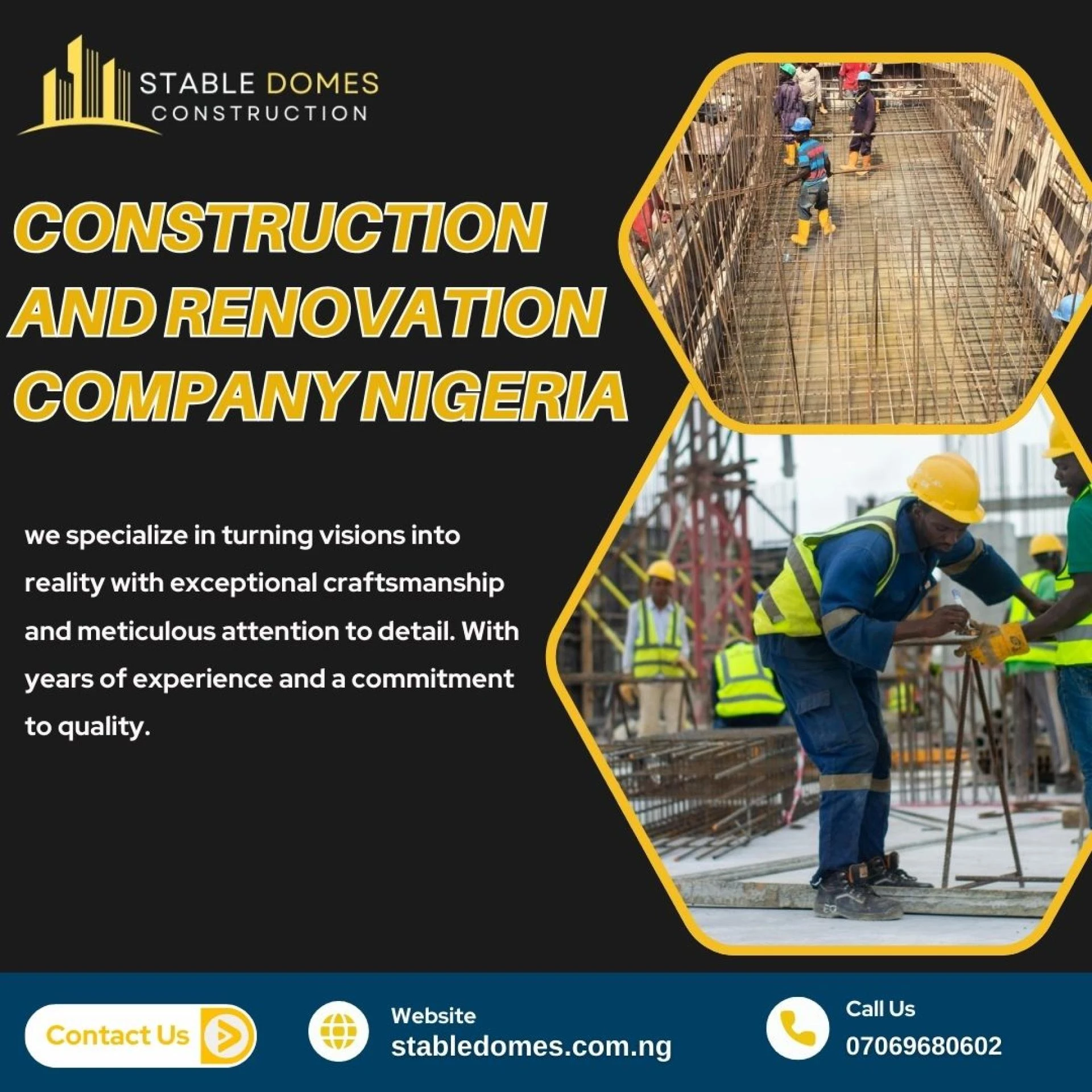 Trusted Construction and Renovation Company Nigeria for Quality Residential and Commercial Projects