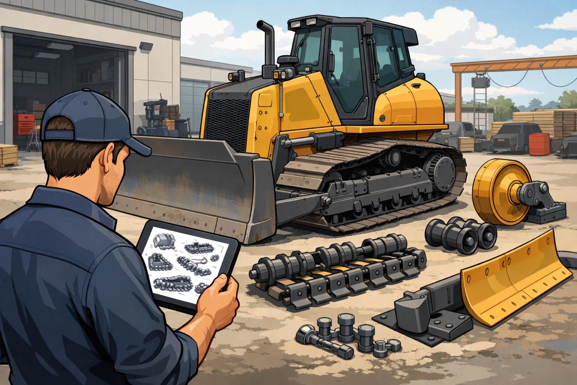 CASE 1650M Dozer Parts Manual Guide for Reliable Equipment Repairs