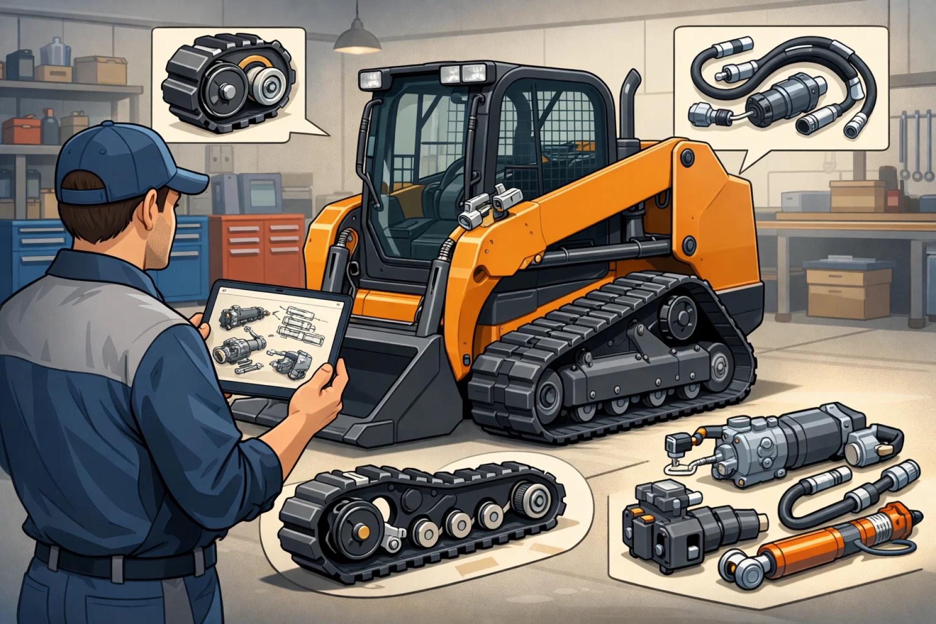 Why CASE TR320 Compact Track Loader Parts Manuals Reduce Ordering Mistakes