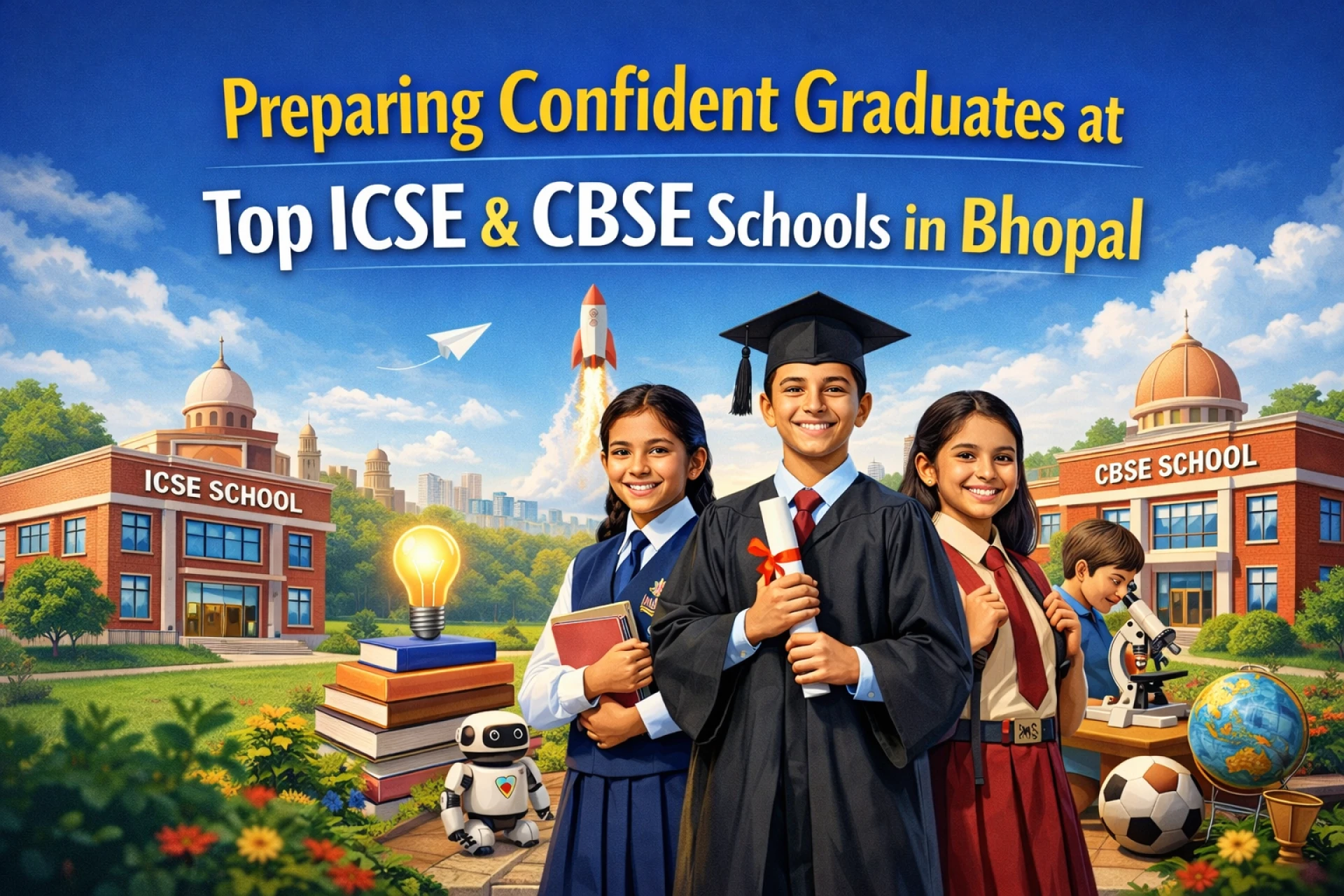 Preparing Confident Graduates at Top ICSE & CBSE Schools in Bhopal