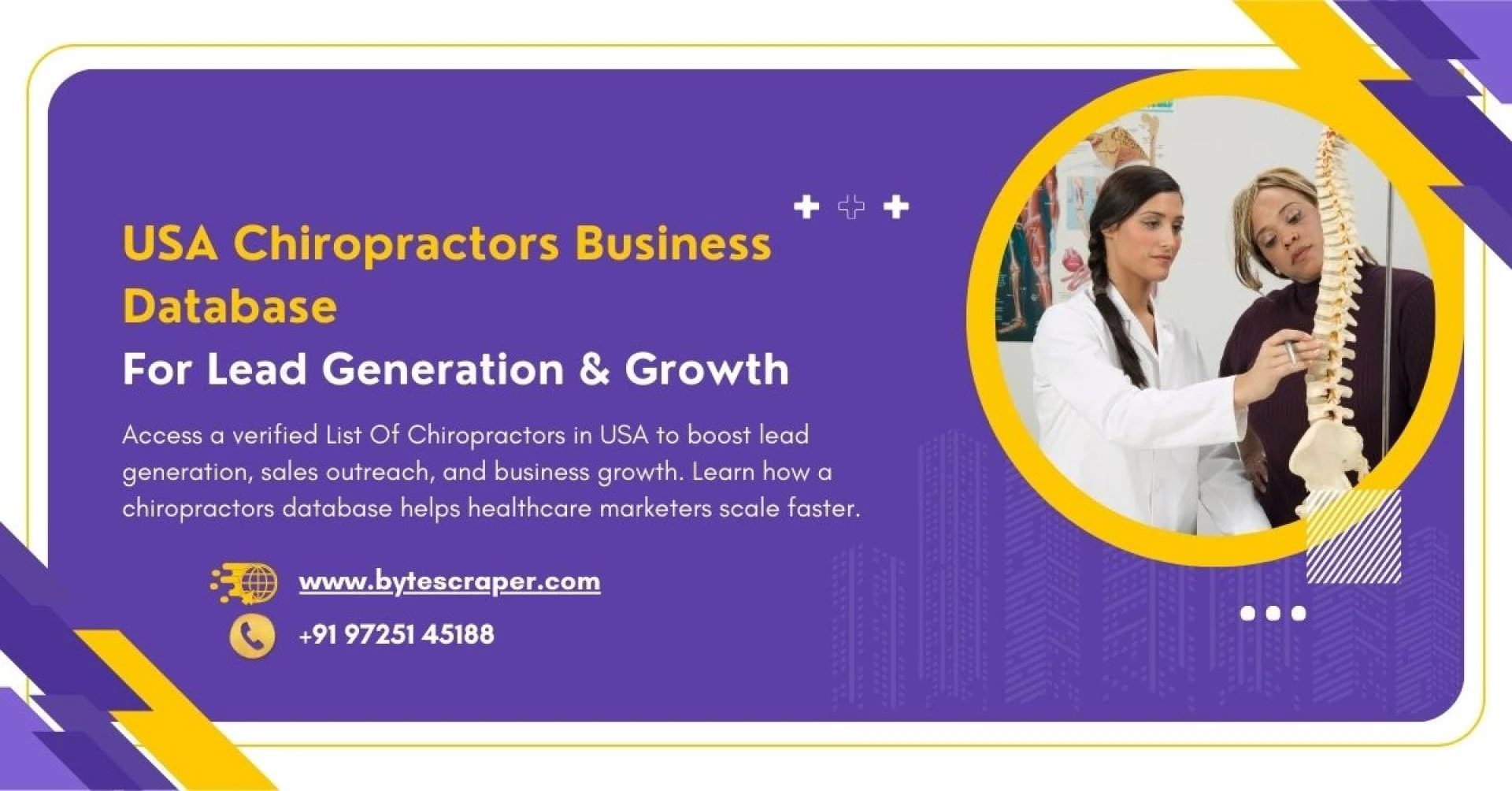 USA Chiropractors Business Database for Lead Generation & Growth