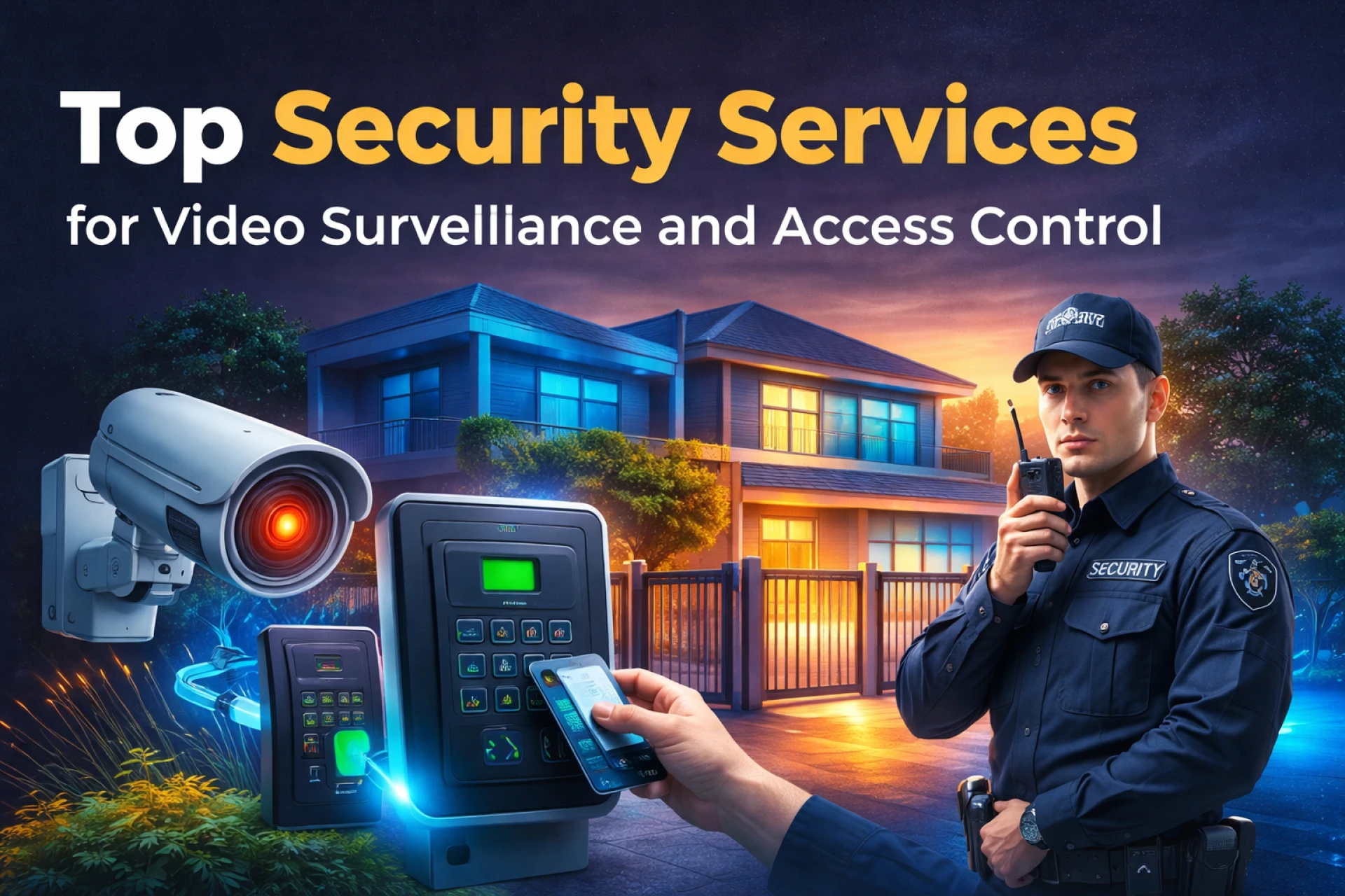 Top Security Services for Video Surveillance and Access Control