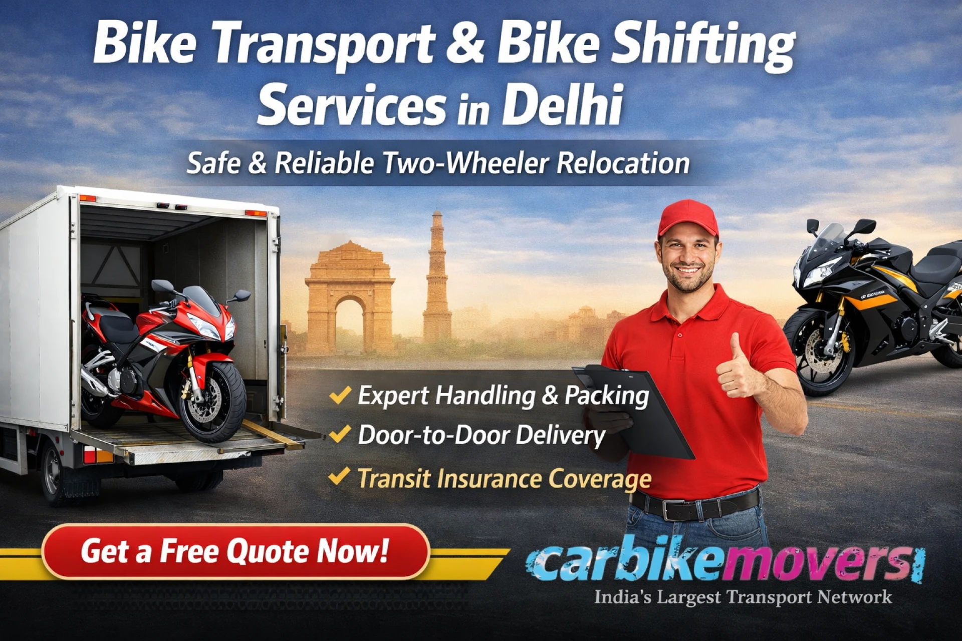Bike Transport & Bike Shifting Services in Delhi – A Complete Guide