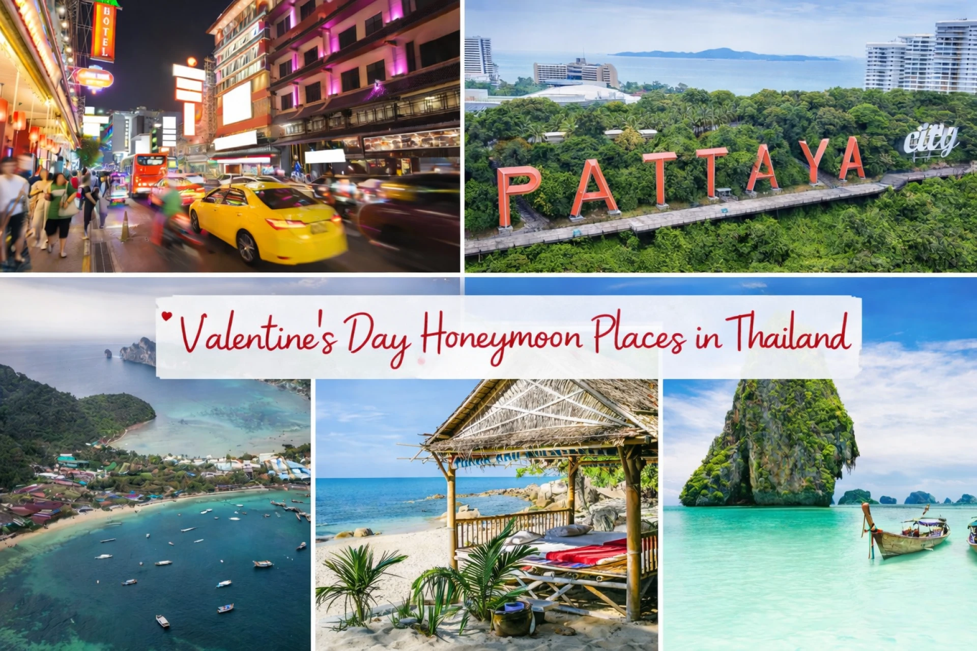 Plan Your Valentine’s Day Honeymoon in Thailand