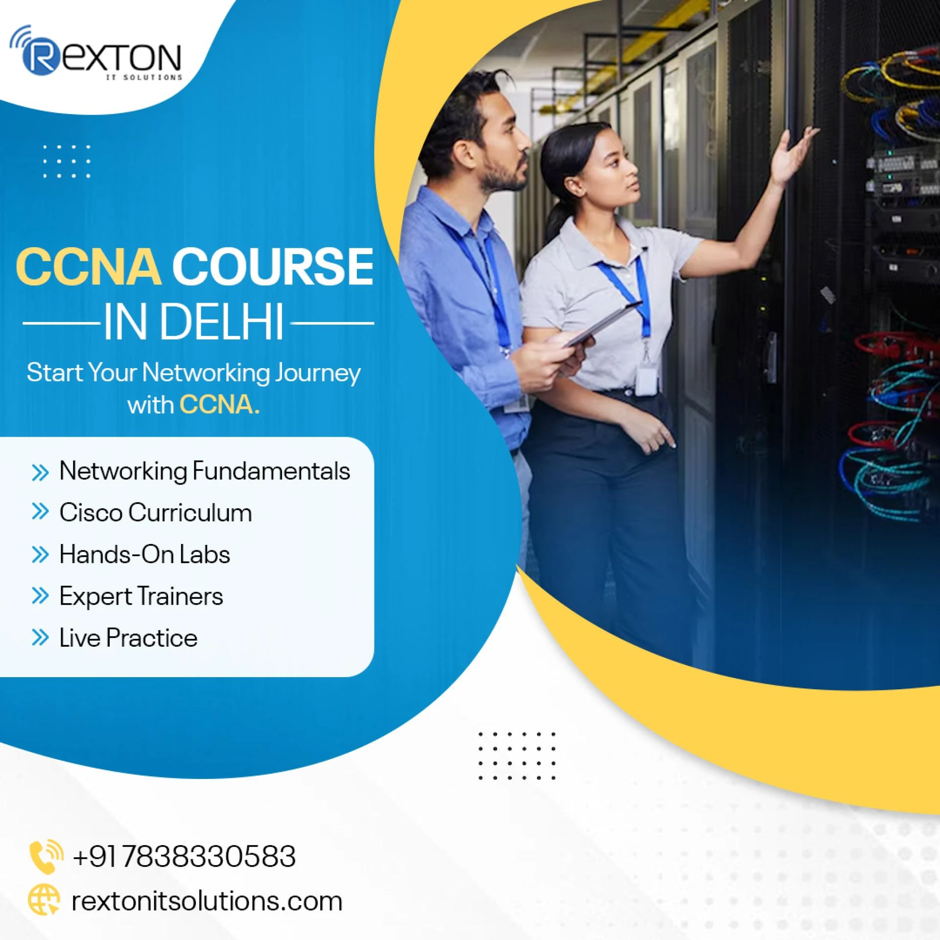 CCNA Course in Delhi: Hands-On Cisco Training