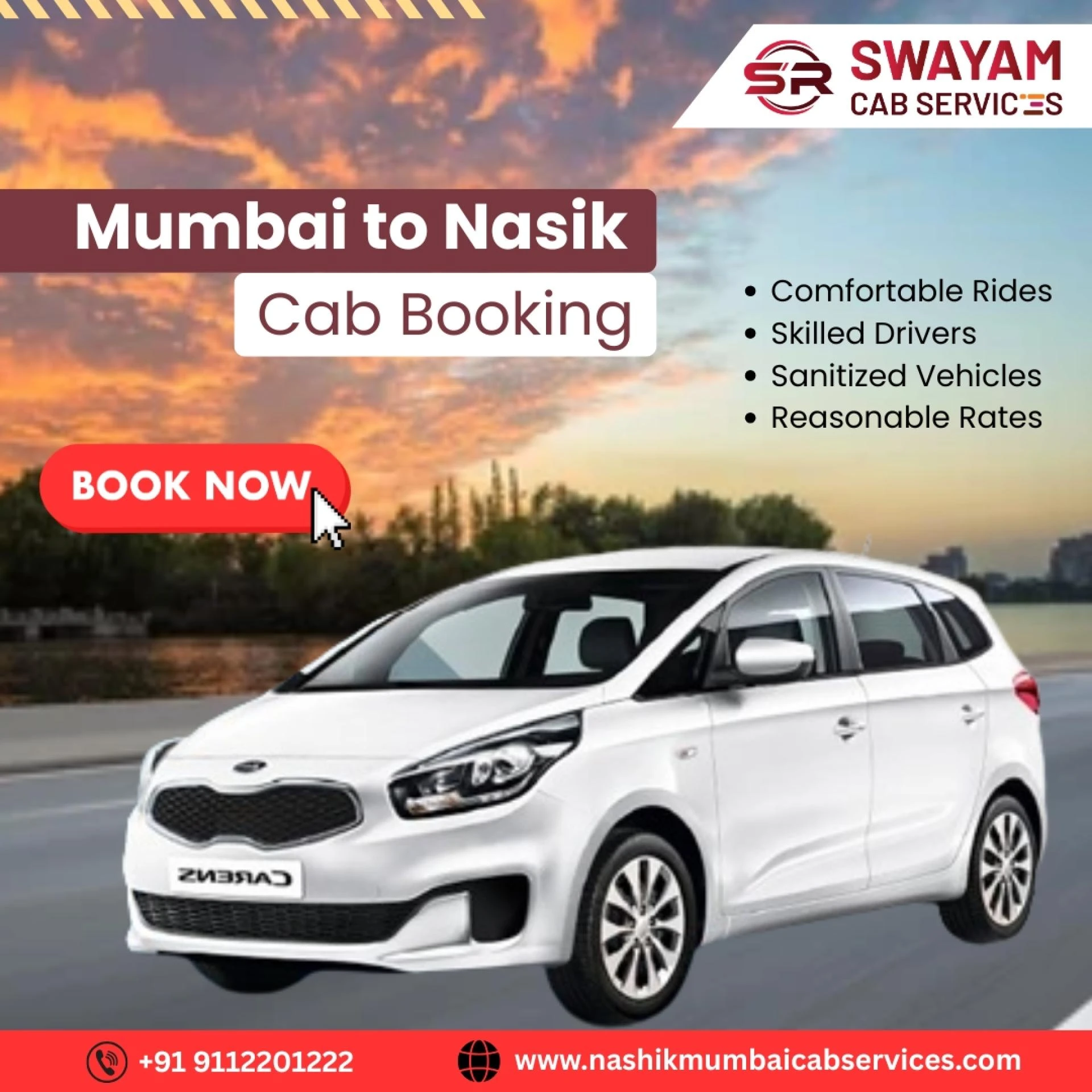 Mumbai to Nasik Cab Booking Guide | Routes, Price & Travel Tips