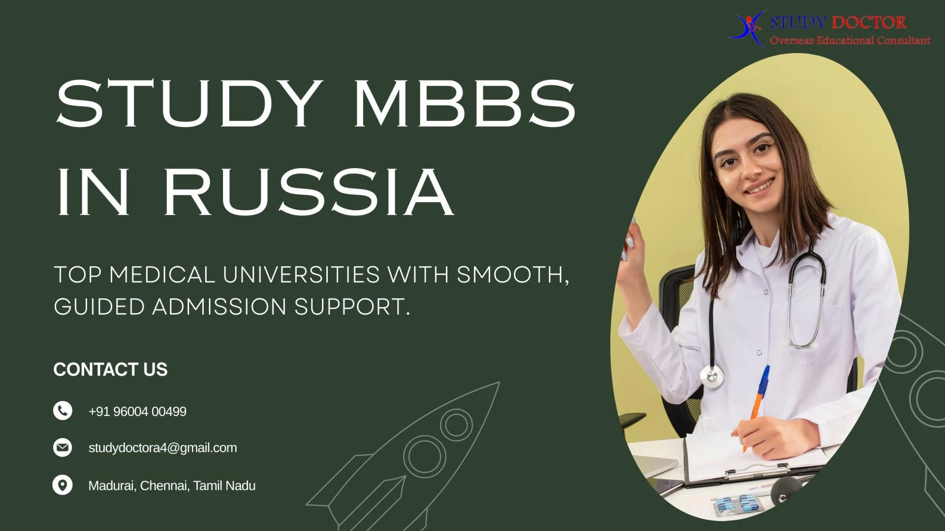 Best Consultancy in Madurai for Studying MBBS in Russia