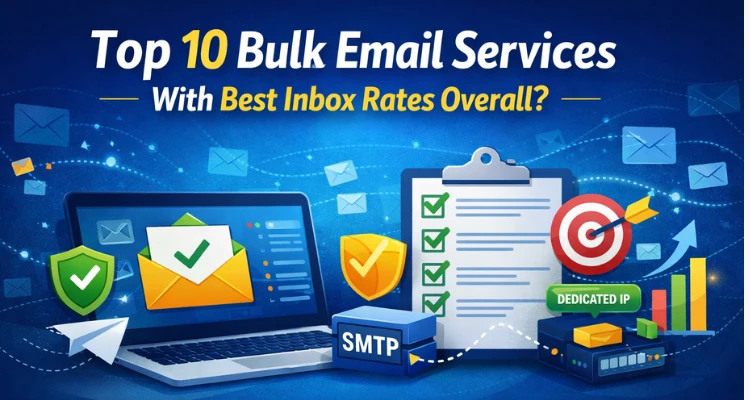 Top 10 Bulk Email Services With Best Inbox Rates Overall?