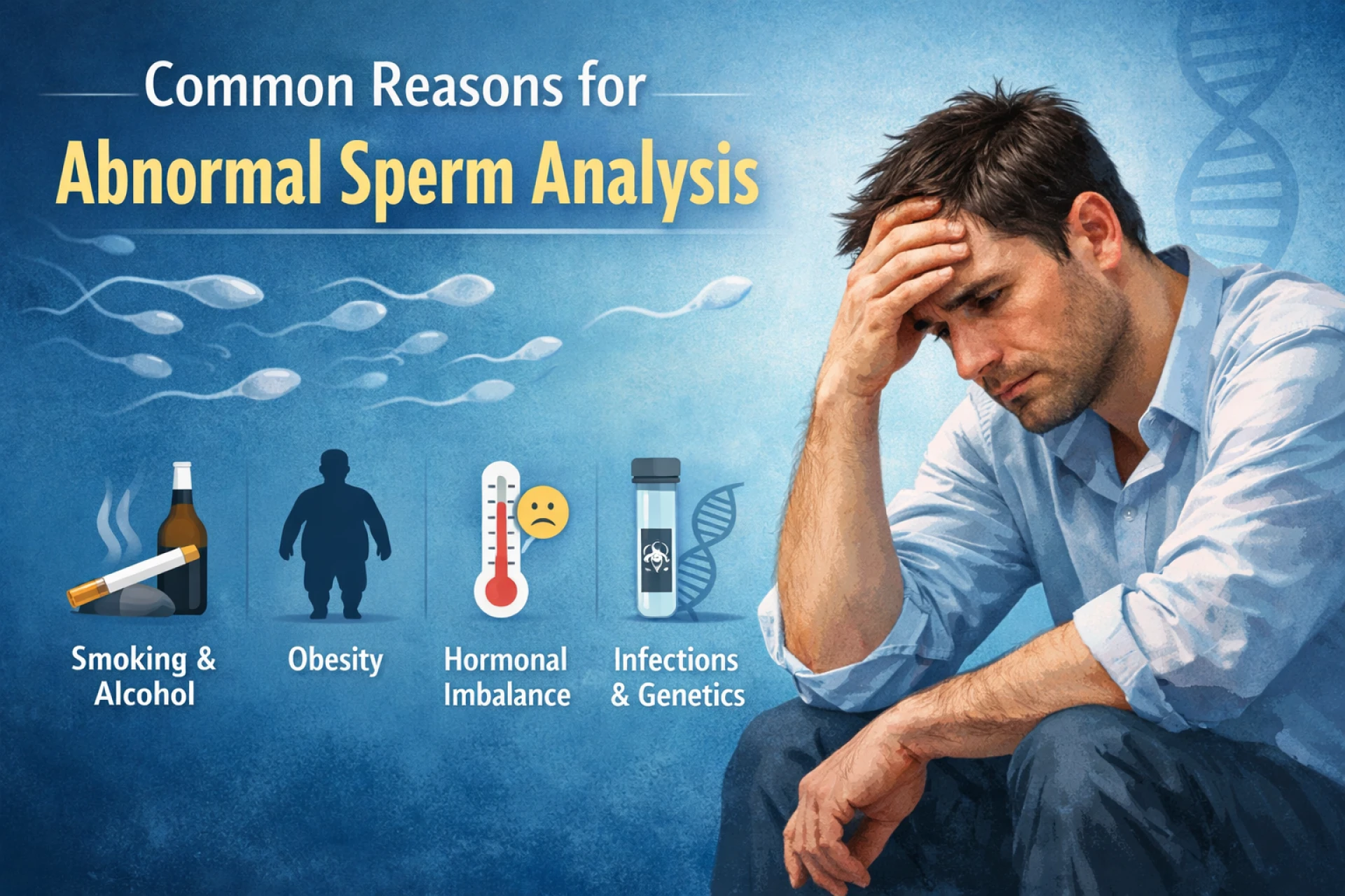 Common Reasons for Abnormal Sperm Analysis and How They Are Treated