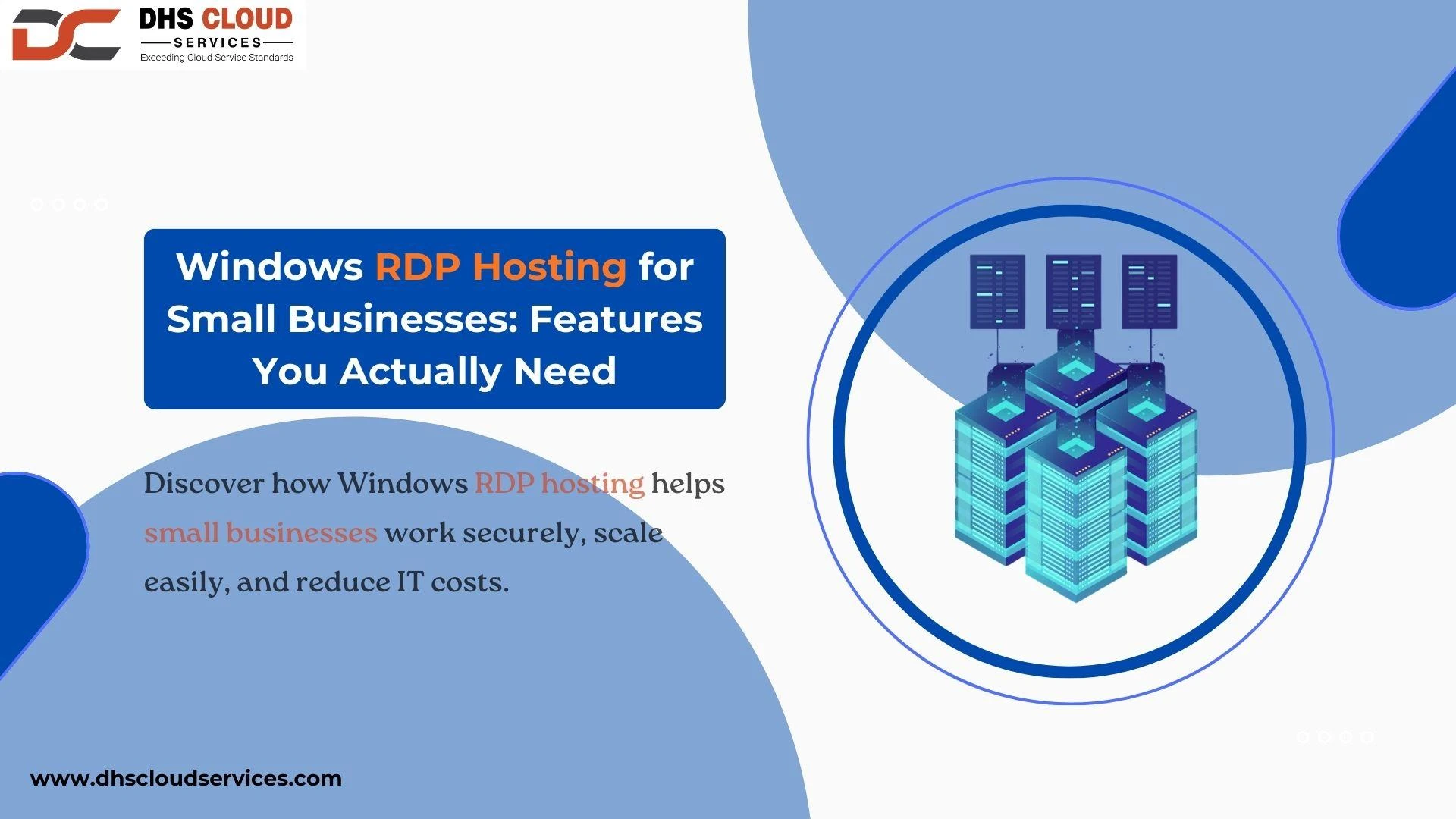 Windows RDP Hosting for Small Businesses: Features You Actually Need