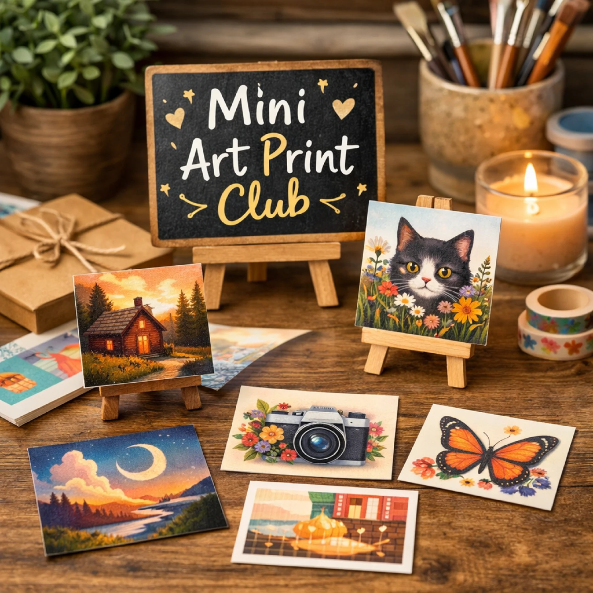 Mini Art Print Club: A Thoughtful Way to Experience and Support Art