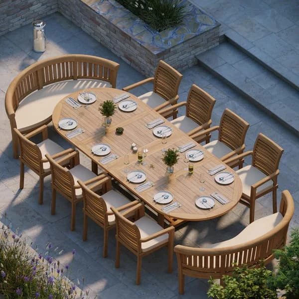 Best Teak Garden Set Styles for Modern and Traditional Gardens