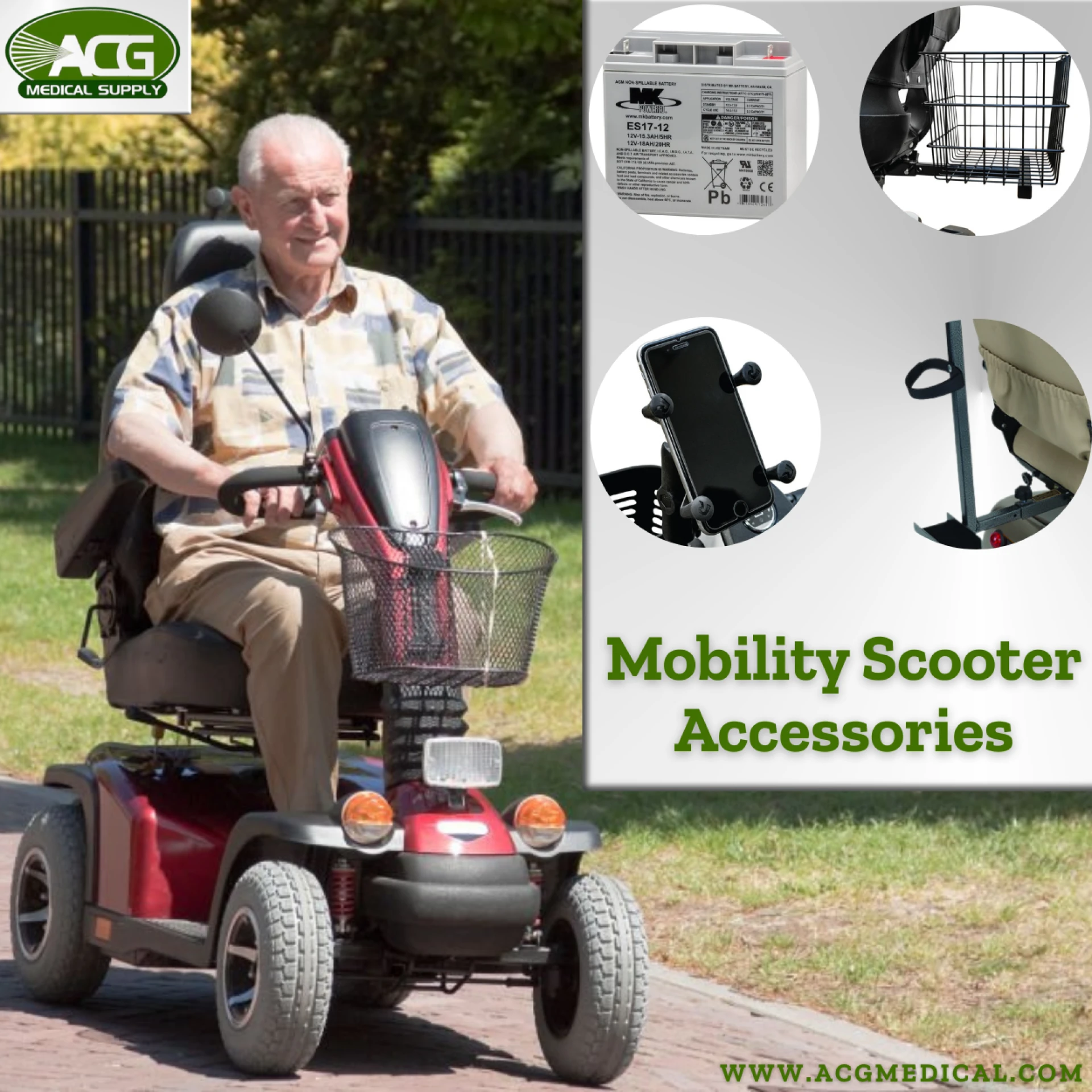What Are Mobility Scooter Accessories and Why Do They Matter?